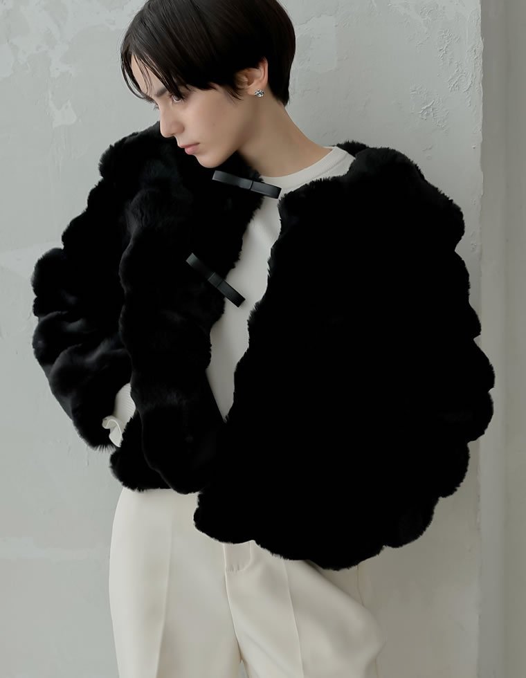 楽天市場】【SALE／31%OFF】【e/rm】エコファーロングコート e/rm