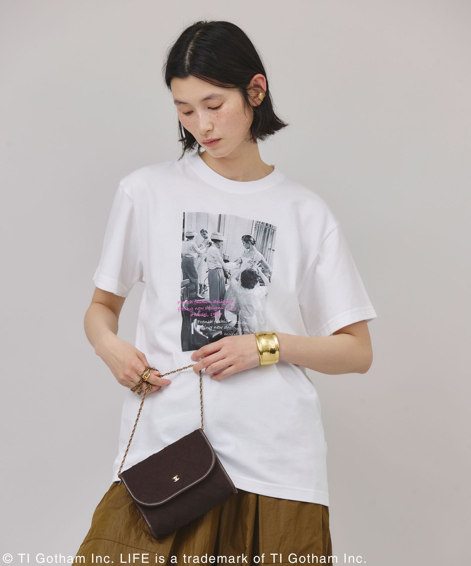 Curensology 【LIFE PICTURE COLLECTION】別注CHTシャツ(タテ) カレン