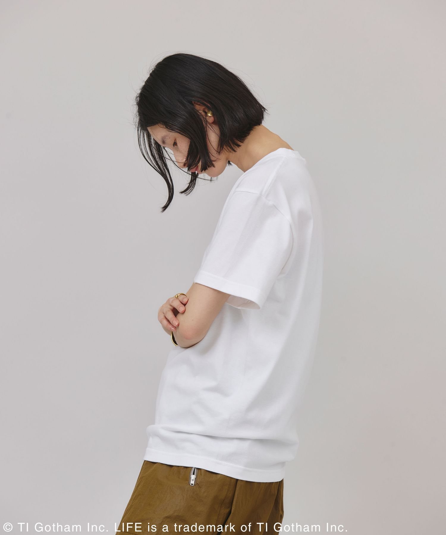 カレンソロジー【LIFE×Curensology】別注Tシャツ(タテ) ホワイト カレンソロジー LIFE PICTURE COLLECTION Tシャツ白 美品 - メルカリ