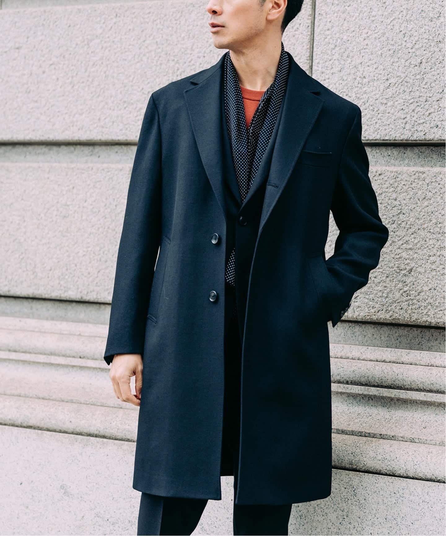 楽天市場】【SALE／30%OFF】EDIFICE E. ウールカシミヤ Wフェイス