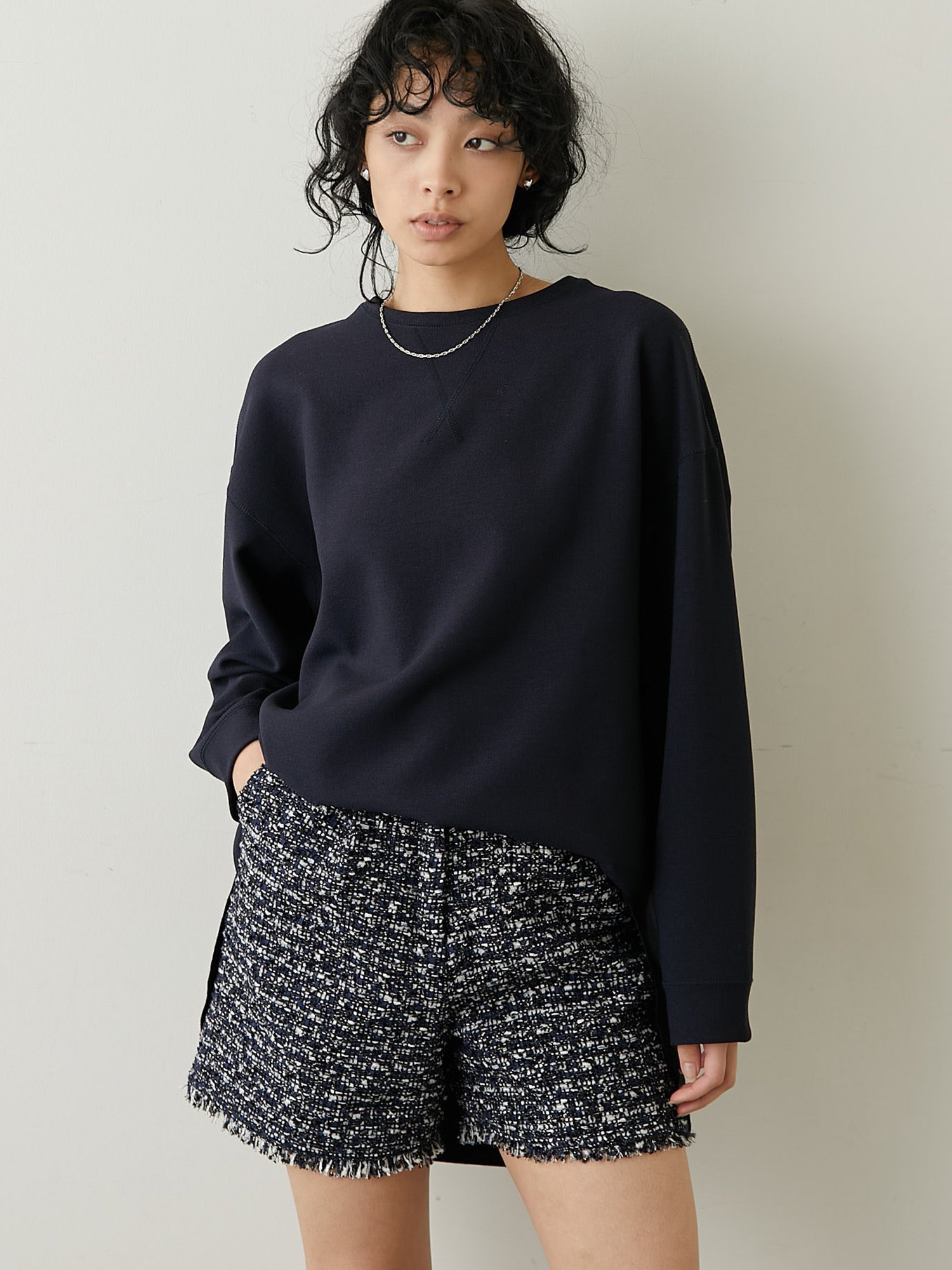 Whim Gazette Vガゼットプルオーバー ウィム ガゼット トップス