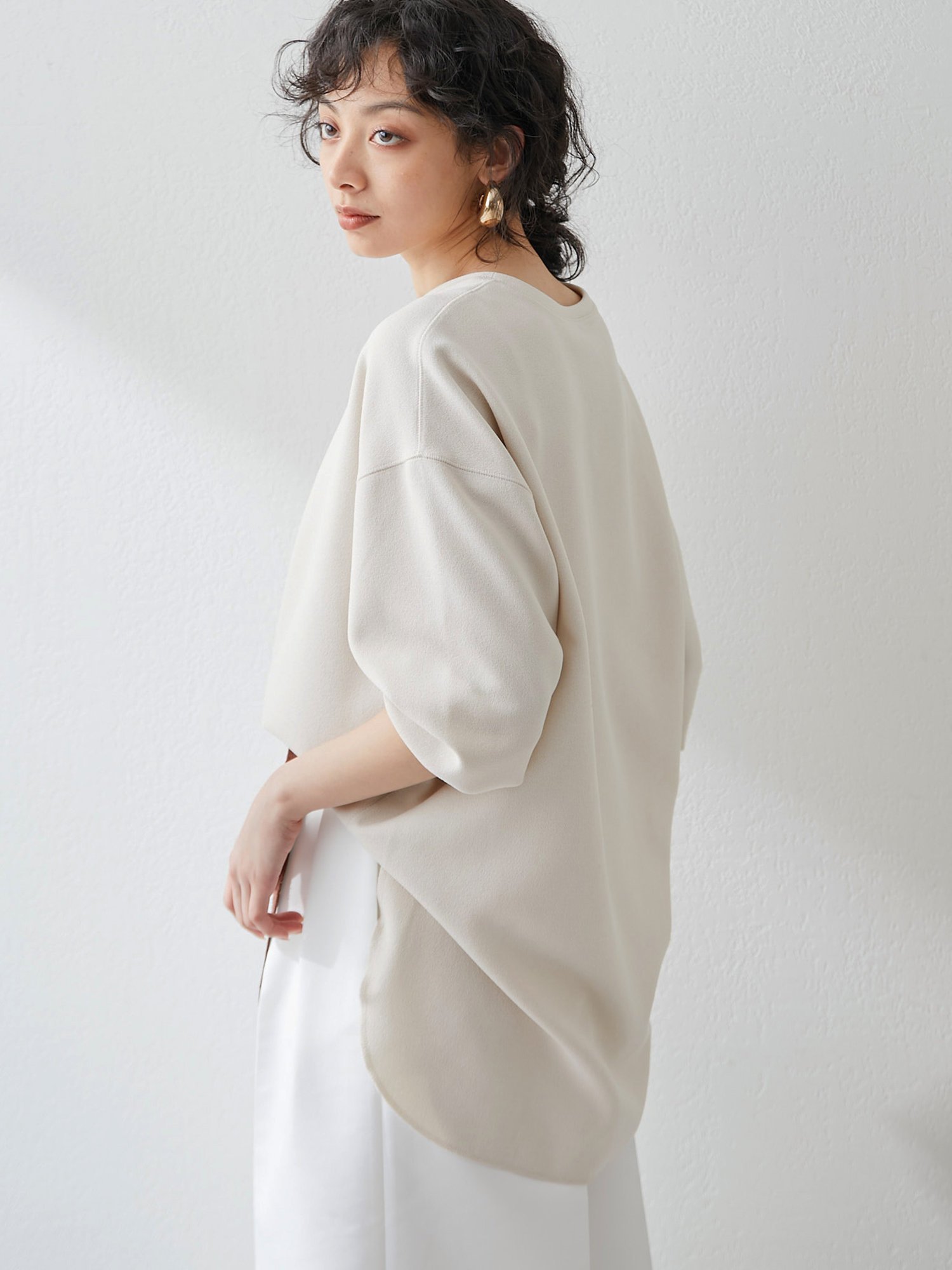 Whim Gazette Vガゼットプルオーバー ウィム ガゼット トップス