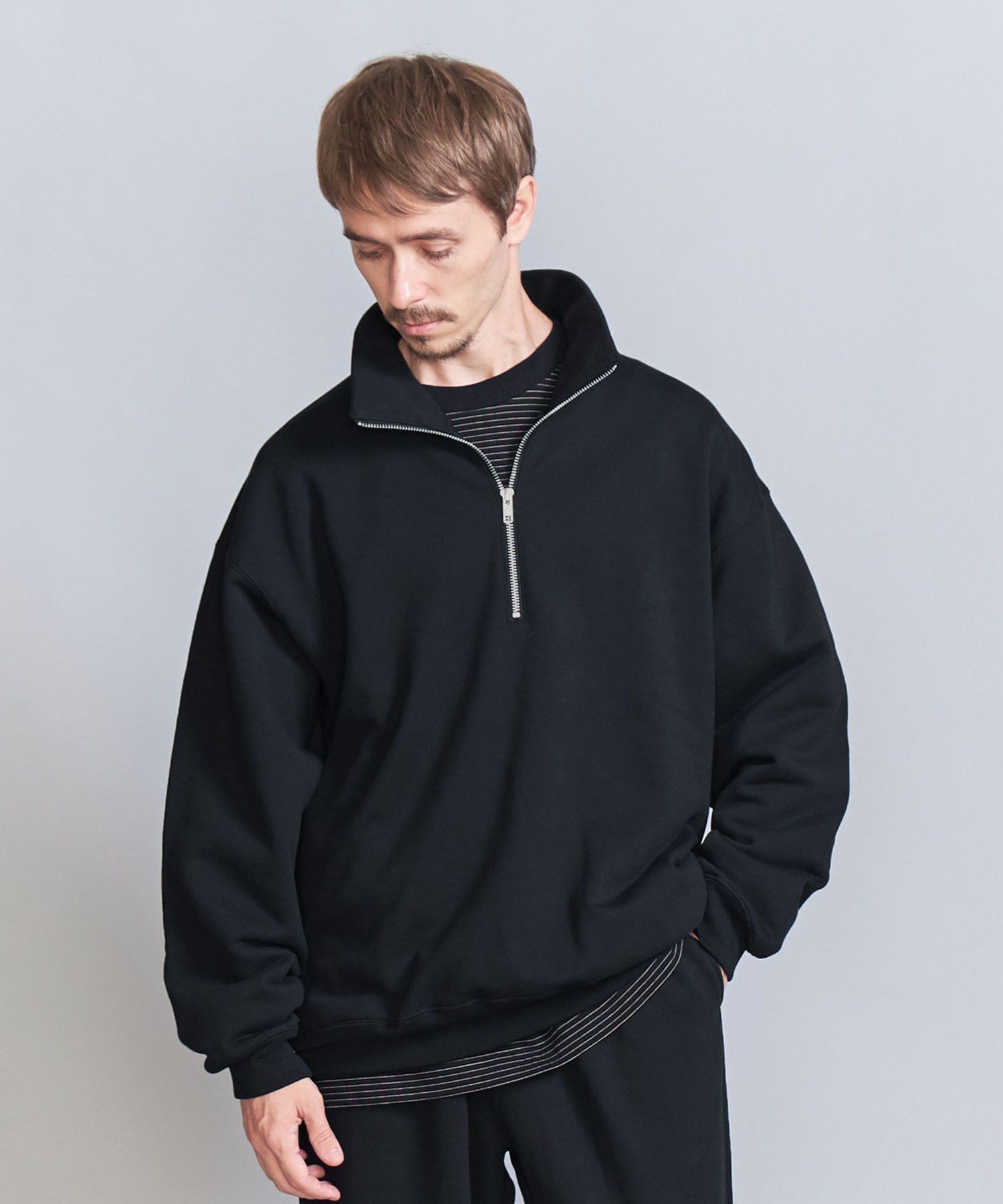SALE／40%OFF】BEAUTY&YOUTH UNITED ARROWS SNAZZY ハーフジップ 