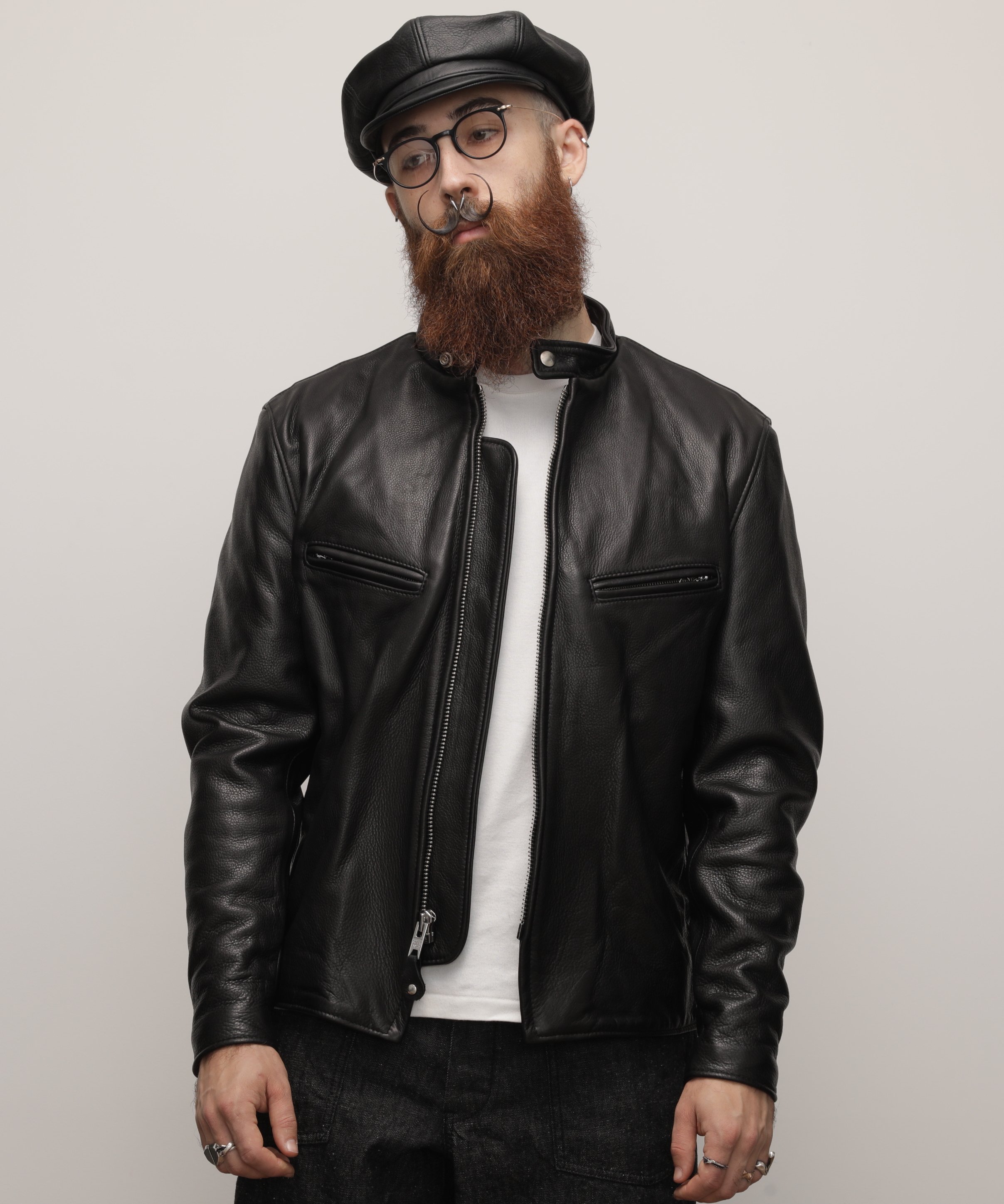 schott ネイキッドカウ　Gジャケット 楽天市場】Schott NAKED COW G-JACKET/ネイキッドカウ G