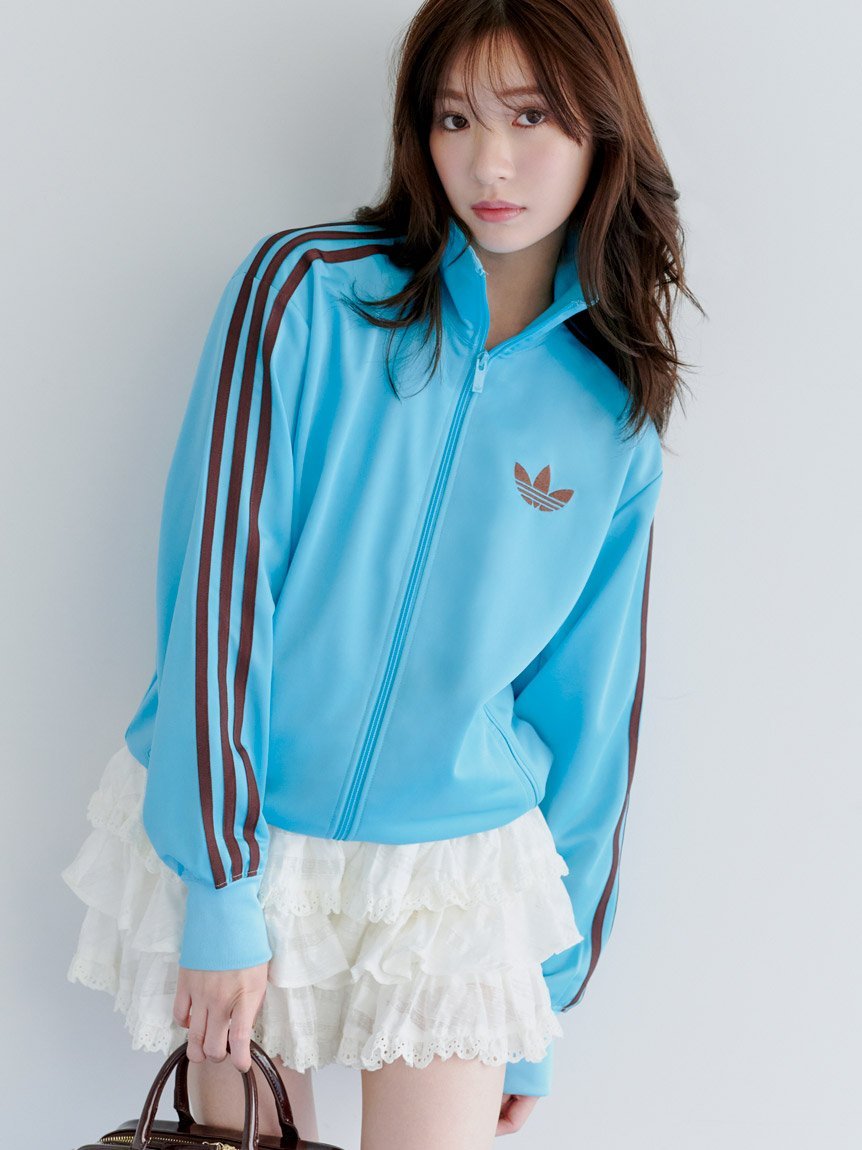 「snidel×adidas」ファイヤーバードトラックジャケットベロア タグ付き adidas Originals】FB TT VELOUR/ファイヤーバードトラック