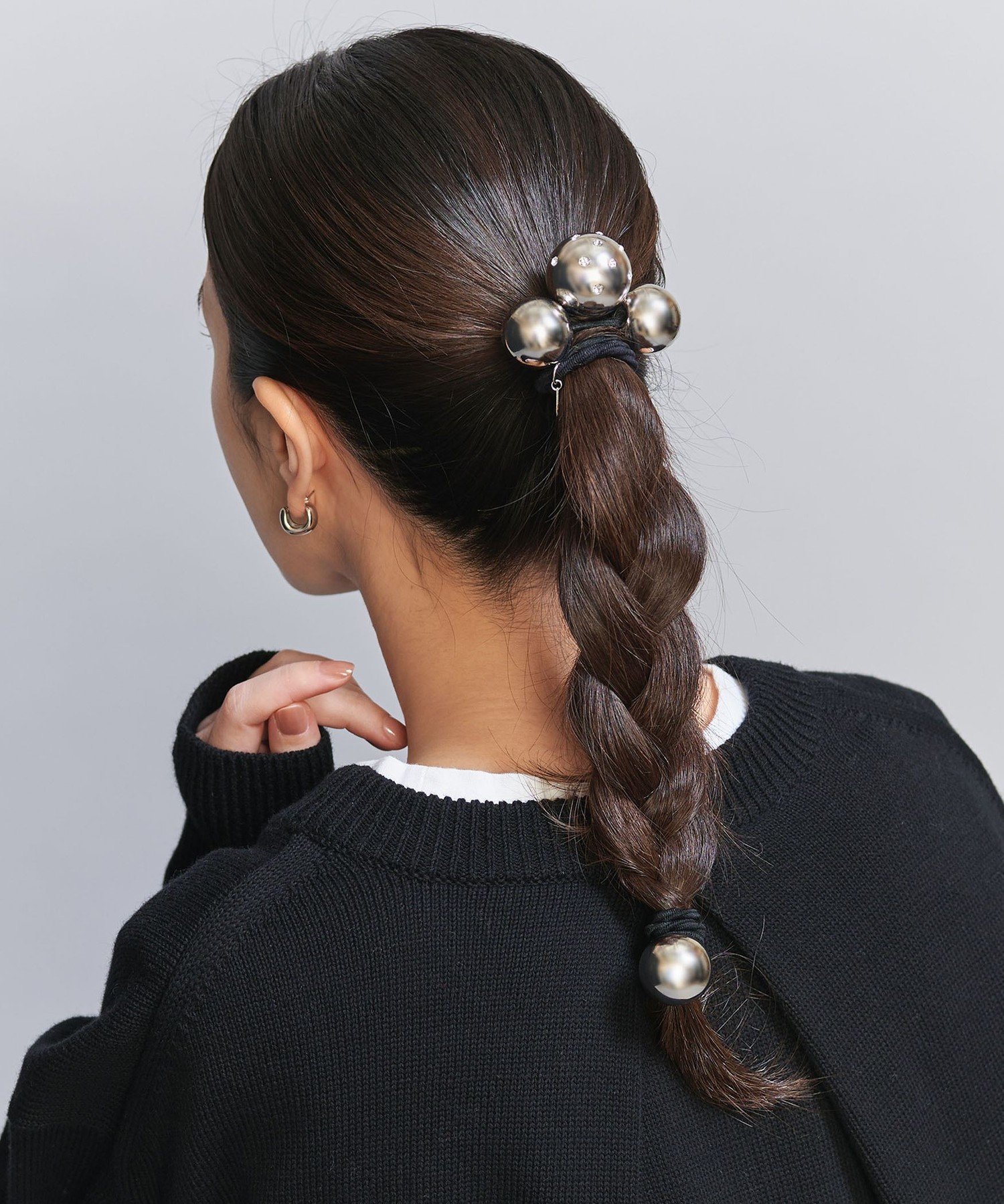 楽天市場】heyep(ヘイップ) Rhinestone Hair Ties 3 Piece Set