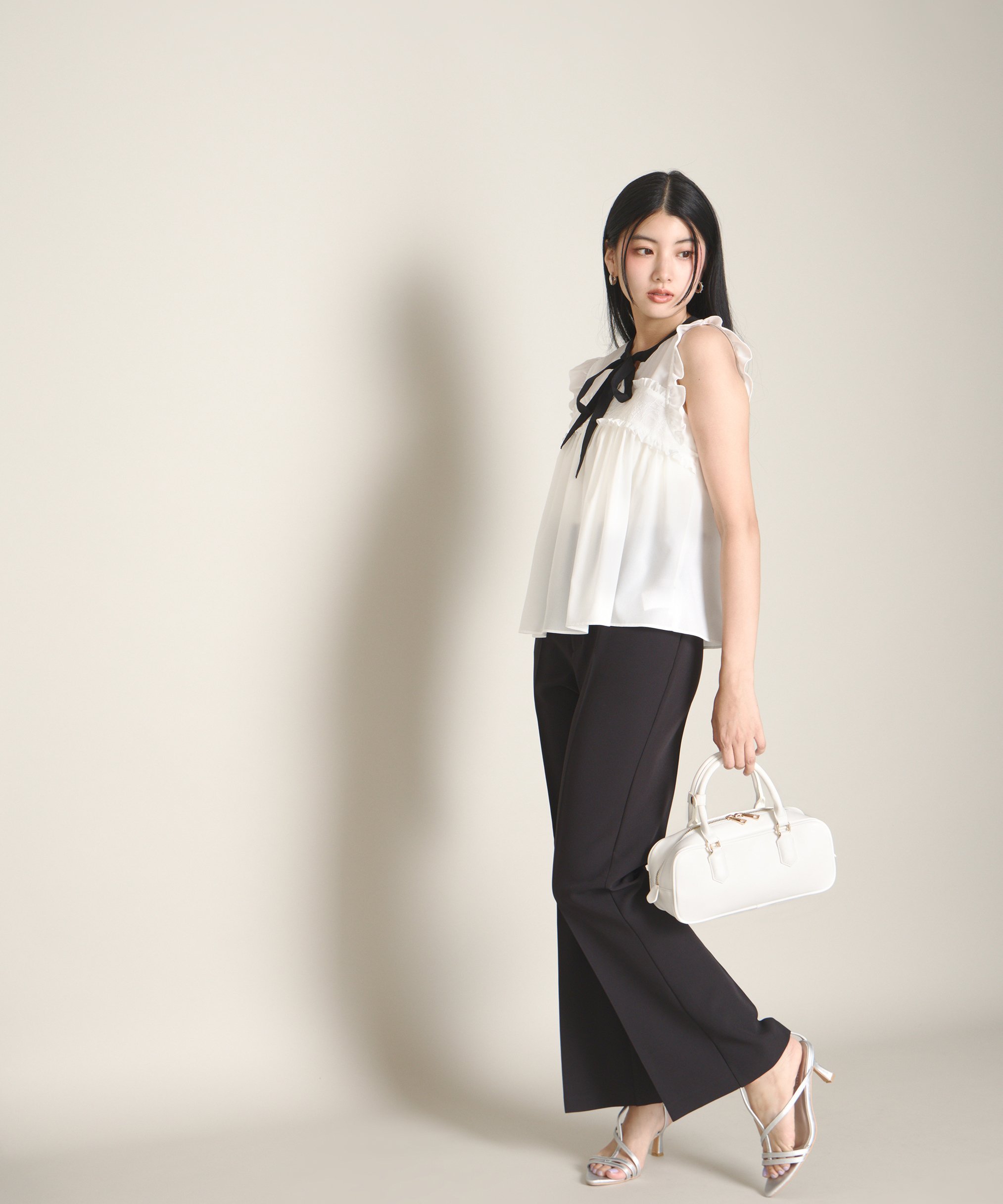 楽天市場】【SALE／50%OFF】＜ウォッシャブル＞美脚パンツ 25AW