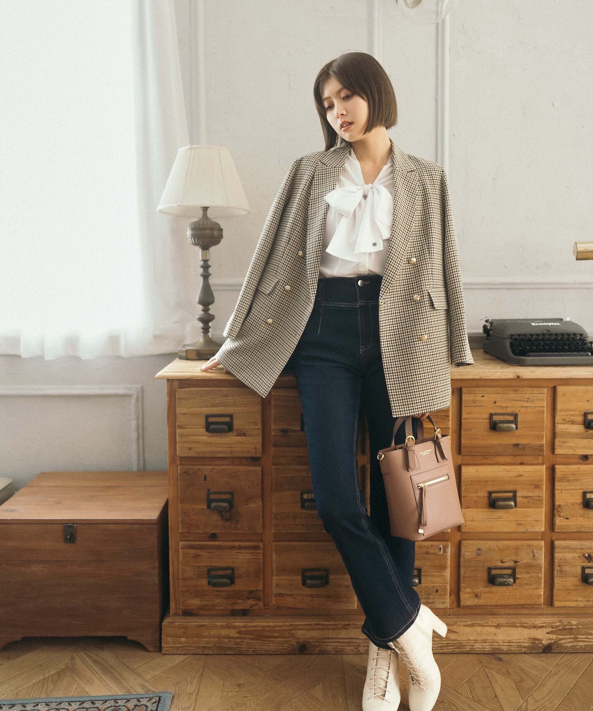 JILL by JILL STUART ウーリッシュセットアップ ジャケット WEB