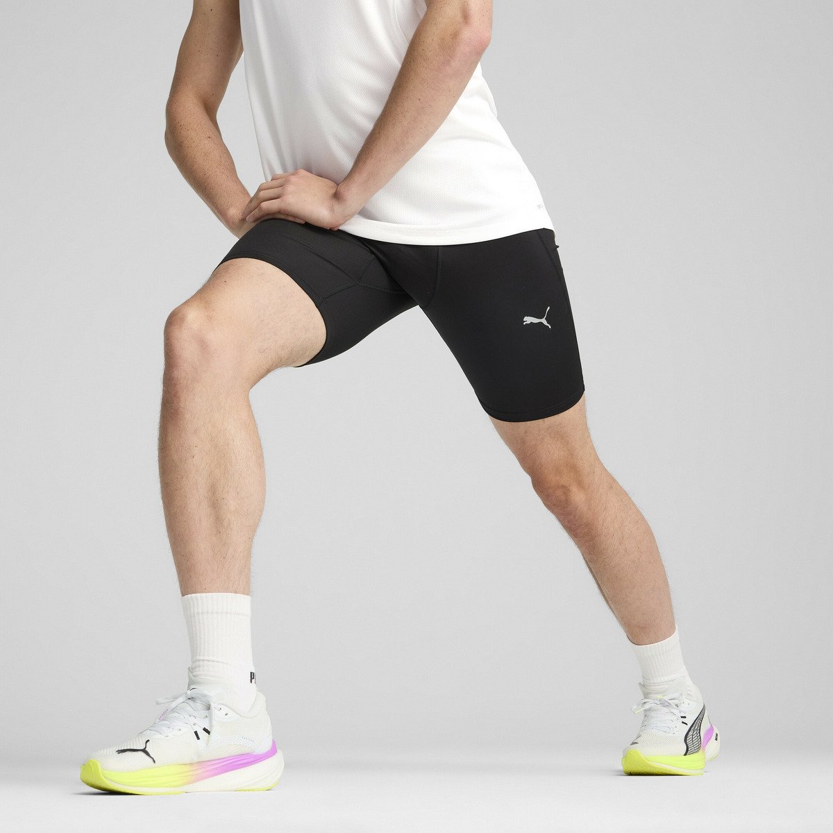 新品未使用！　タグ付き　PUMA DRYCELL ハーフタイツ　メンズ Mサイズ PUMA プーマ コンプレッションタイツ メンズ ブランド 656333