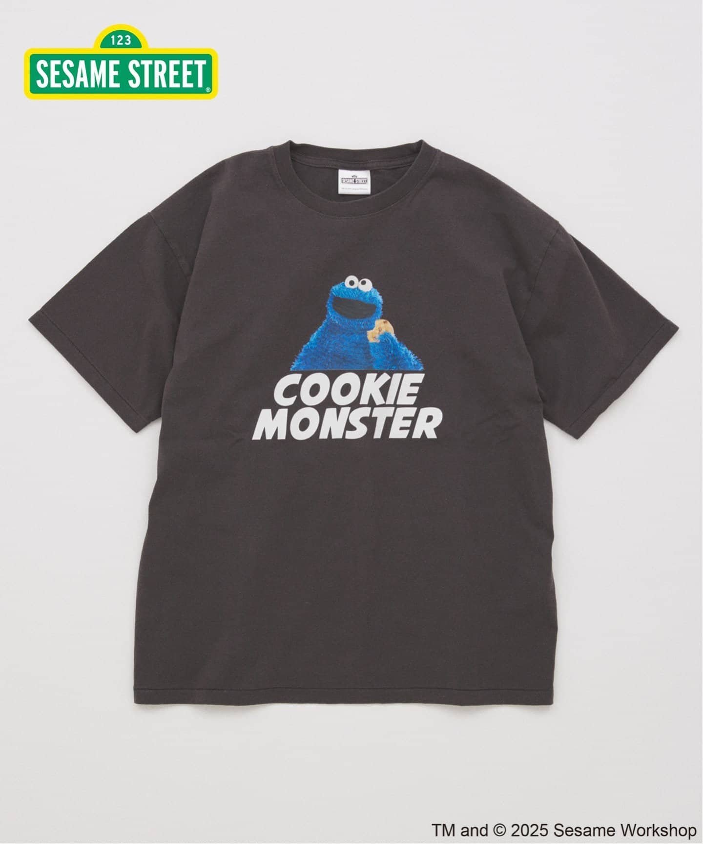 Tシャツ ユニセックス フルーツオブザルーム セサミストリート【国内正規品】 FRUIT OF THE LOOM SESAME STREET×FTL ILLUST T-Shirt B c Fruit of the Loom フルーツオブザルーム SESAME STREET×FTL