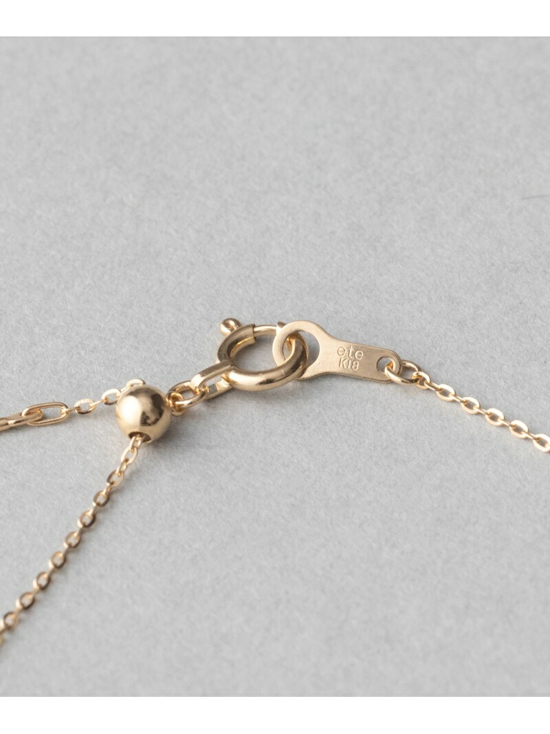 ete K18YG ミラーカットチェーン ネックレス エテ アクセサリー 