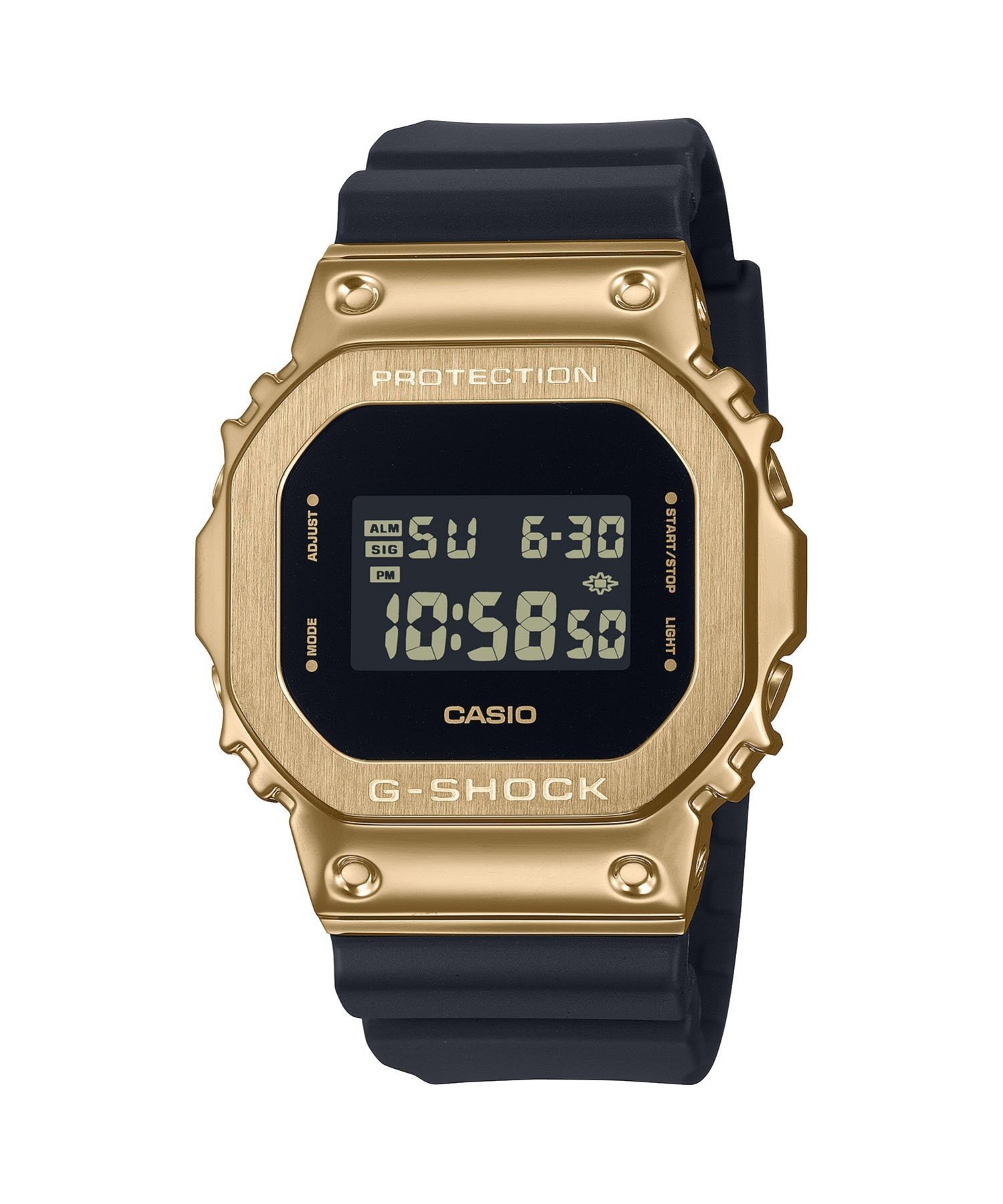 【極美品】CASIO G-SHOCK GM-S5600U-1JF ミッドサイズ G-SHOCK ミッドサイズ メタルカバード GM-S5600U-1JF メンズ