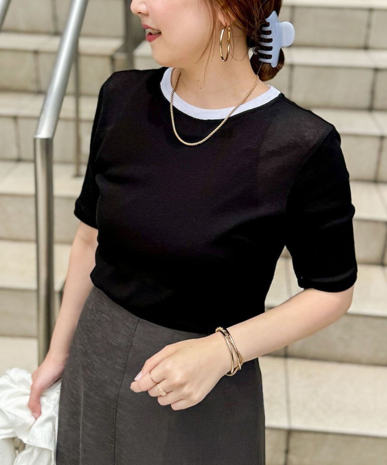 未使用　NOLLEYS ノーリーズ　Tシャツ トップス　半袖 NOLLEY'S（ノーリーズ）の「BASIC 半袖 Tシャツ（Tシャツ