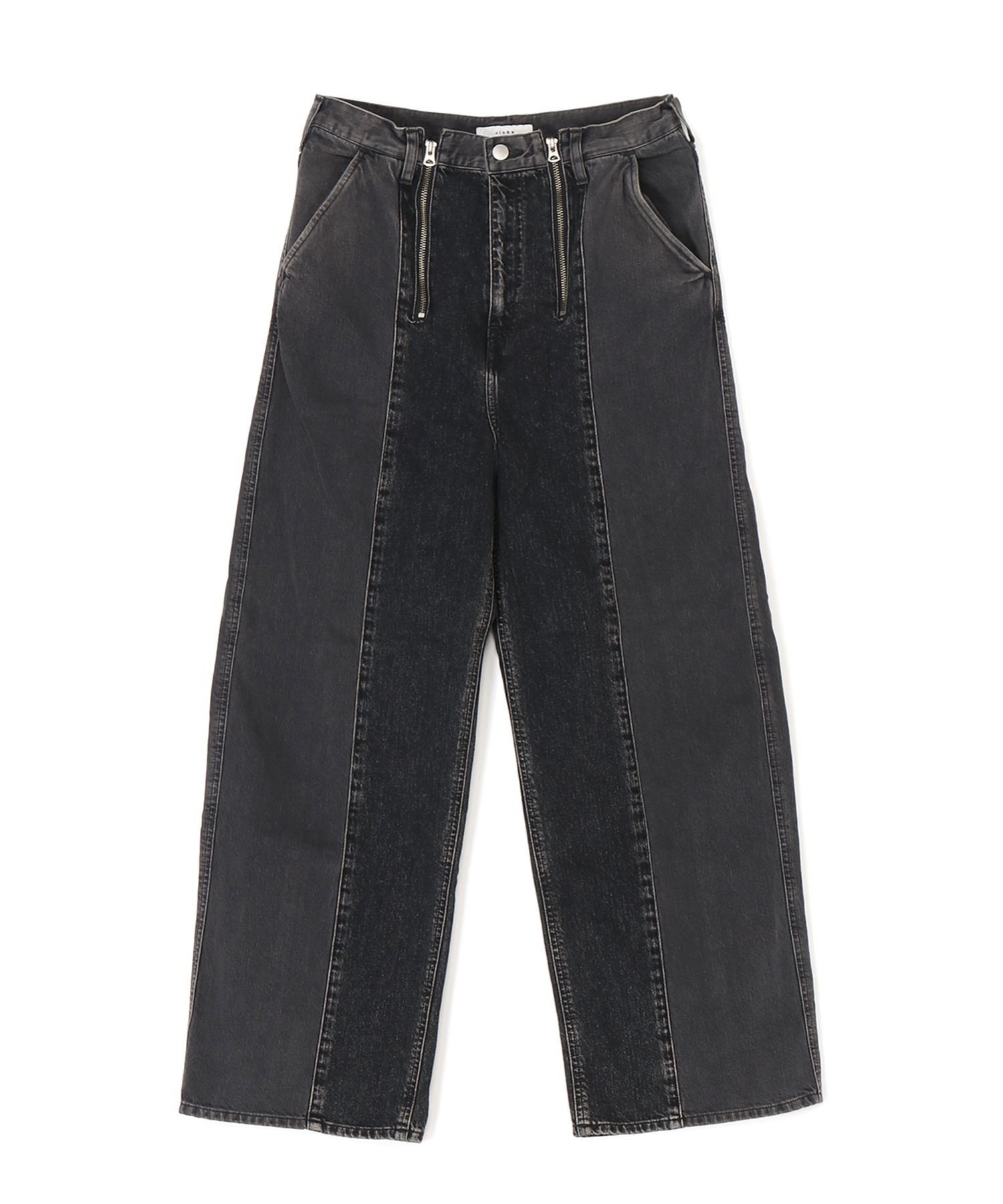パンツ [JieDa] DAMAGE ONE TUCK WIDE DENIM JIEDA - DAMAGE ONE TUCK WIDE STRAIGHT DENIM/ストレートパンツ