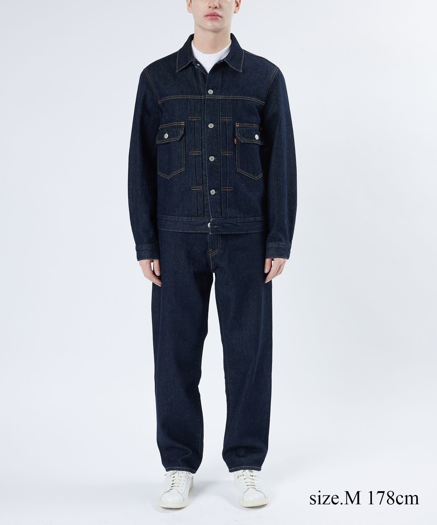 ジャケット・アウター Levi's BIOTOP TYPE 2 TRUCKER ME AGAIN ke3085-01_13.jpg?thum=166&