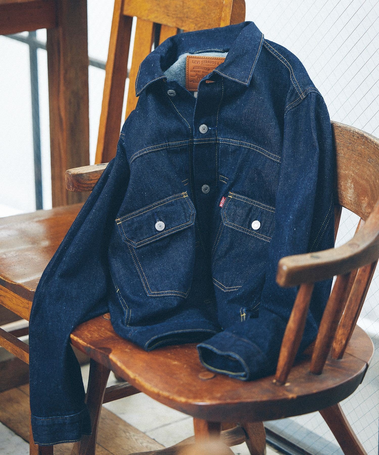 BIOTOP 【Levi's(R) ｜ BIOTOP】TYPE 2 TRUCKER ME AGAIN EX