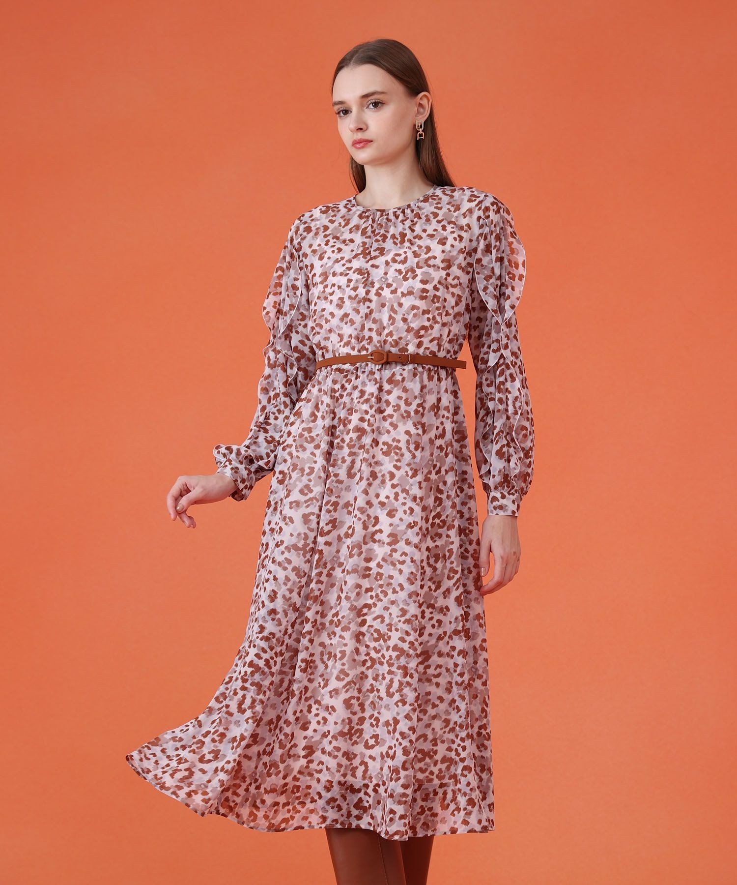 楽天市場】リッププリントボウタイフレア ワンピース ANAYI アナイ