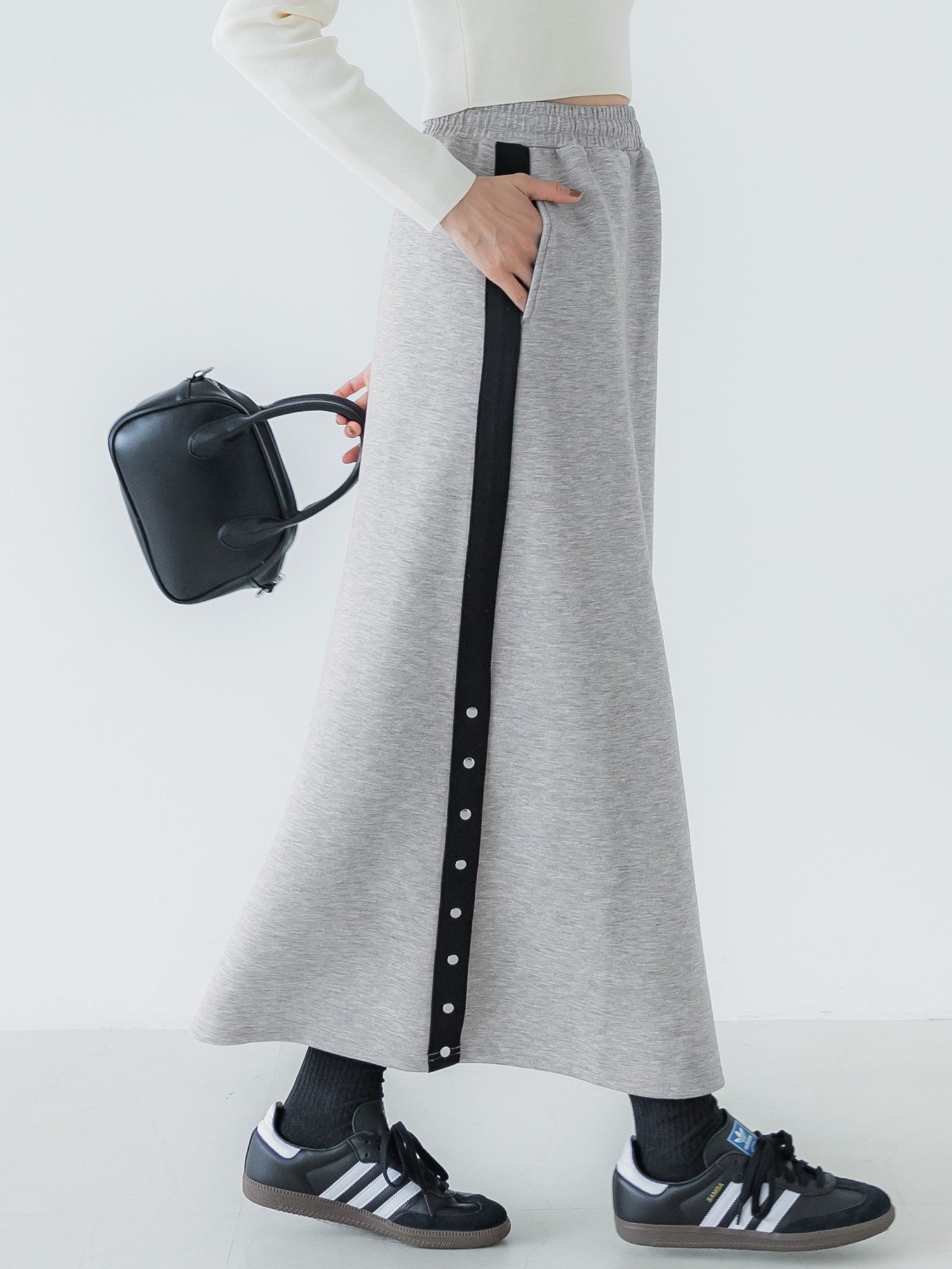 UNITED ARROWS ペプラム フリルスリーブ ジャカード ニットベスト UNITED ARROWS（ユナイテッドアローズ）の「ペプラム フリル