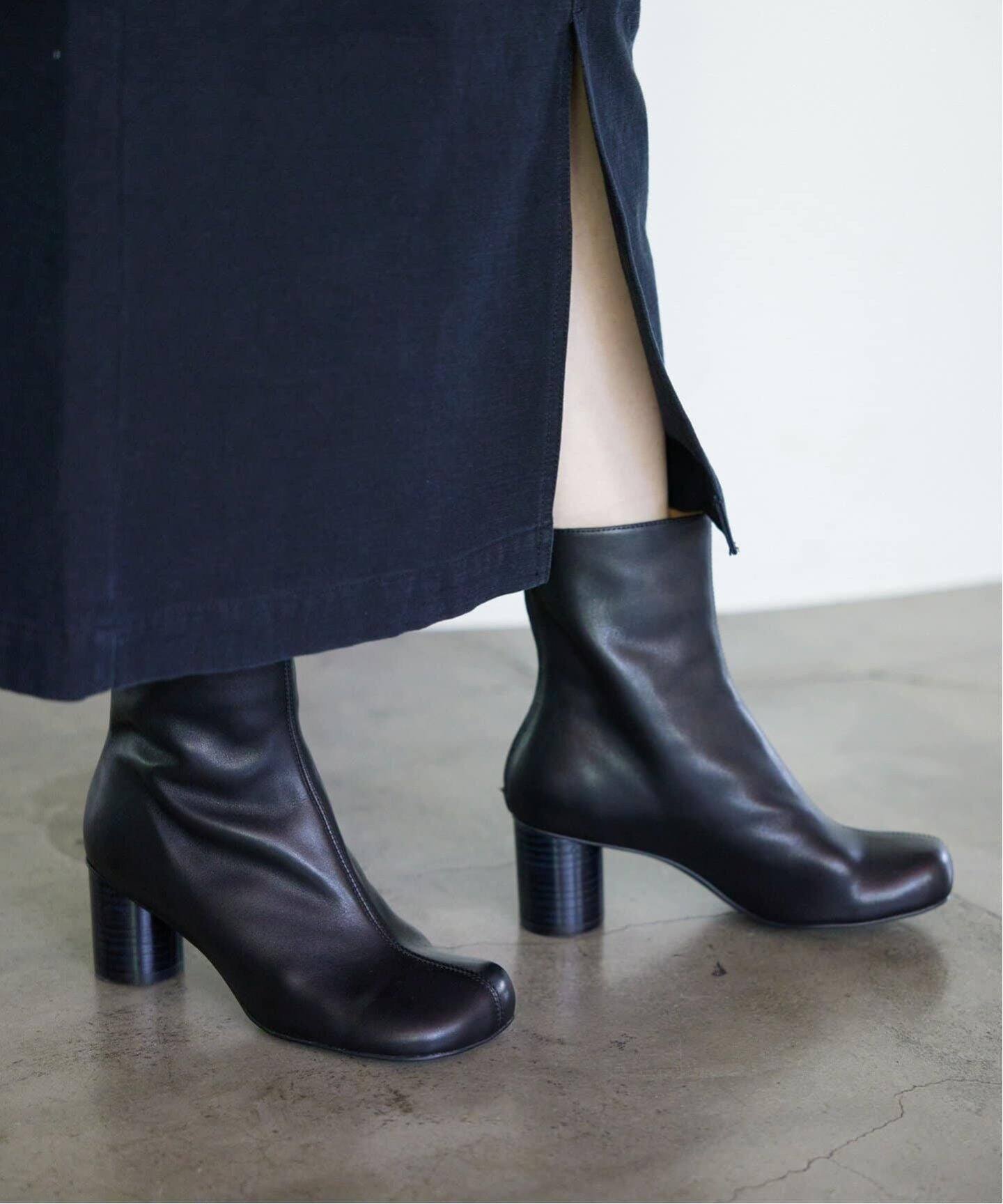 SLOBE IENA 《追加》SLOBE スクエアトゥショートブーツ スローブ