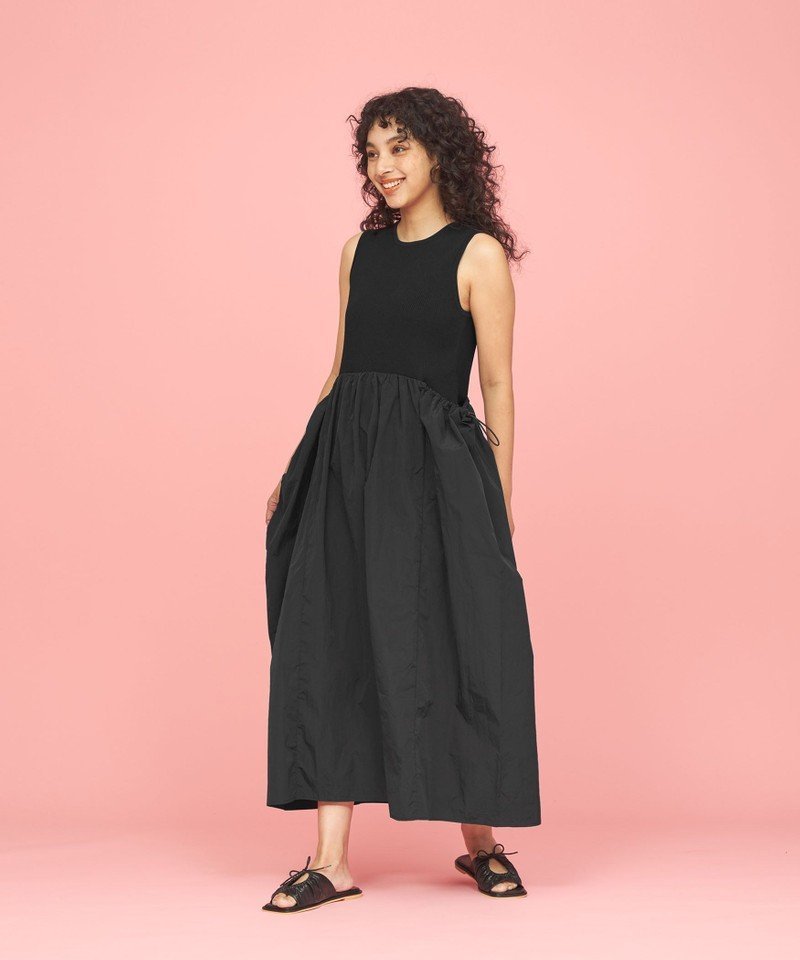 美品★完売品CITEN シテン　ドッキングワンピース　ホワイト　ロングワンピース 美品☆完売品CITEN シテン ドッキングワンピース ホワイト