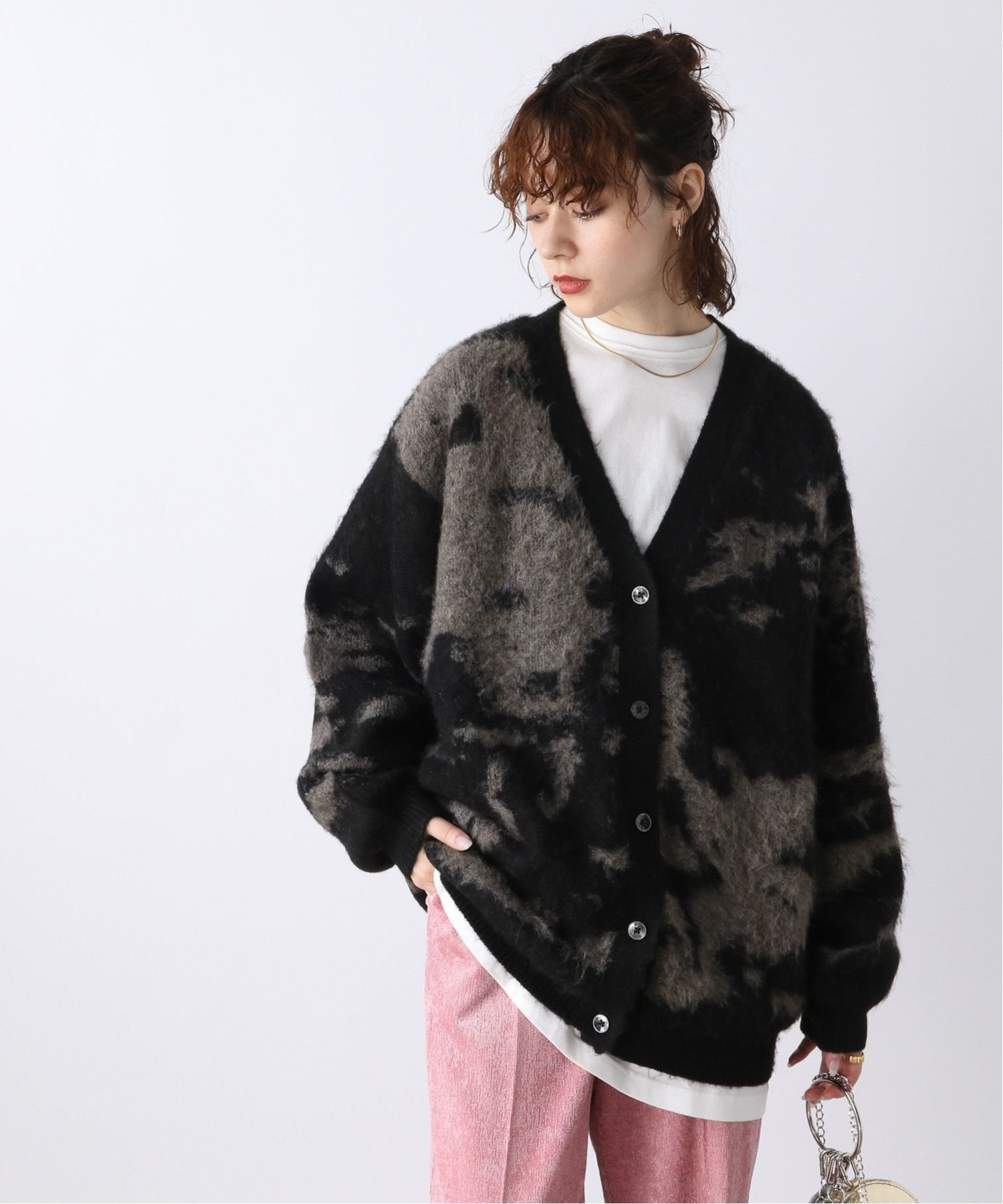 JEANASIS 5G FoggyキモウVカーディガン 楽天市場】【SALE／30%OFF】5G FoggyキモウVカーディガン JEANASIS