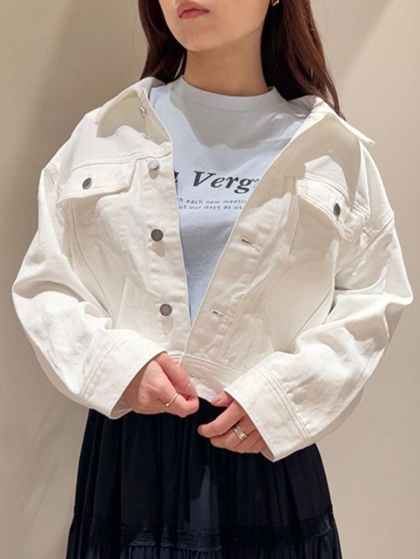 SNIDEL (スナイデル) クロップドGジャン SNIDEL｜クロップドGジャン | Rakuten Fashion(楽天ファッション