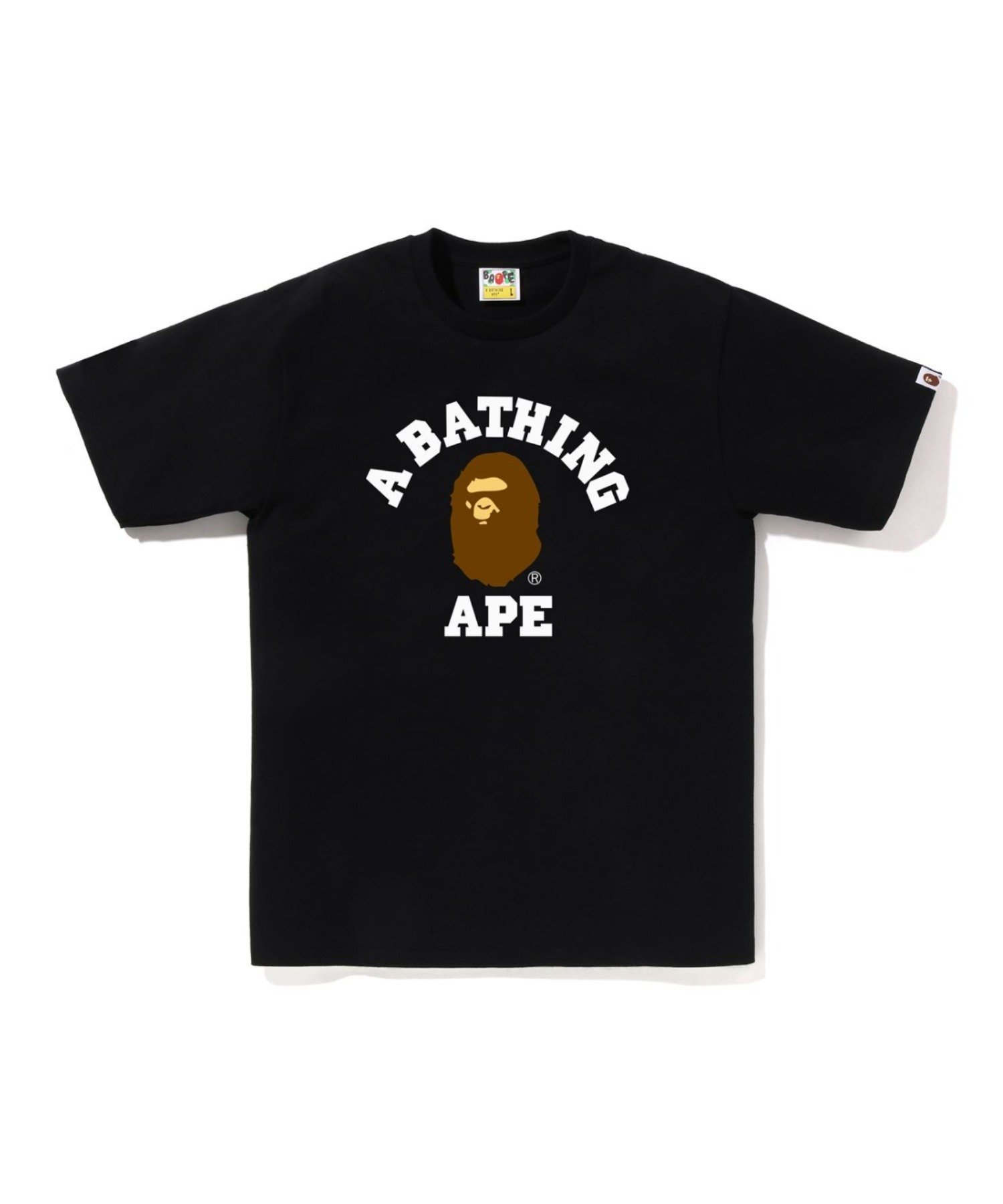 エイプロンT BAPE アベイシングエイプ College エイプ ティーシャツ 