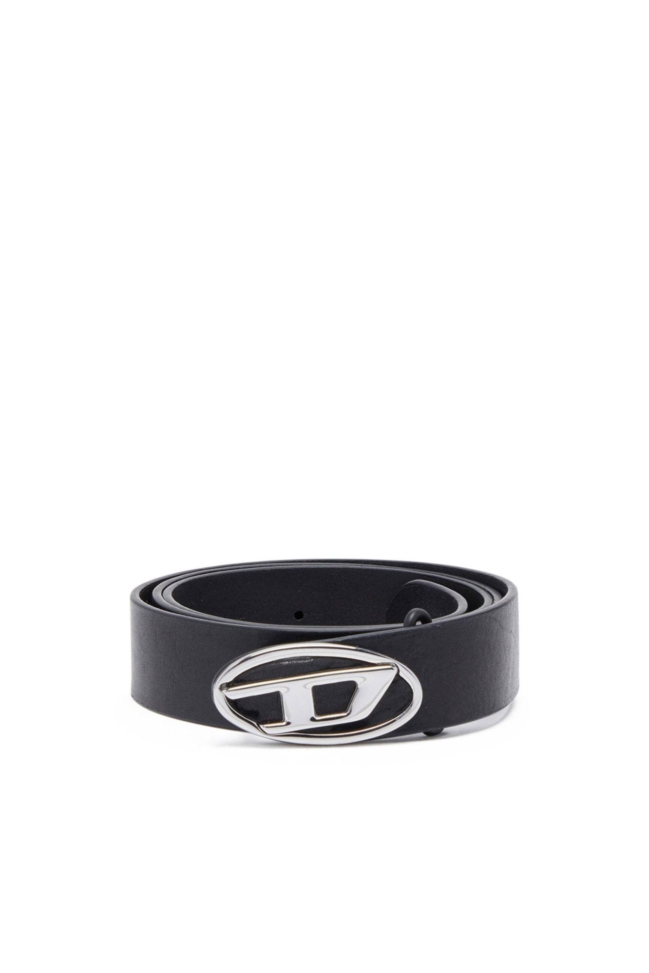 DIESEL ベルト OVAL D LOOP 黒（タグ&保存袋付き） Amazon.co.jp: [Diesel] [ディーゼル] メンズ レザーベルト B