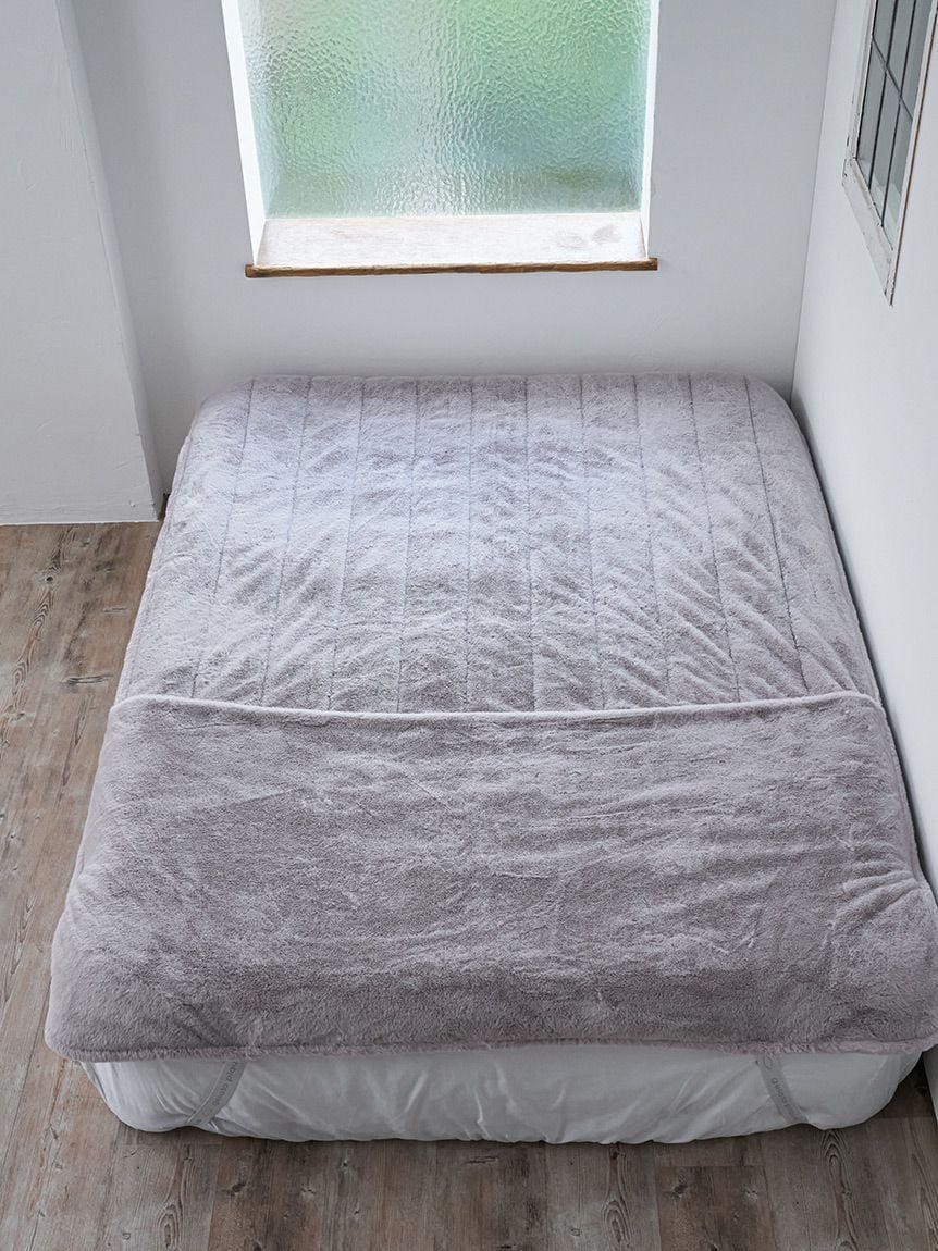 ジェラピケ ラビットエコファー 足入れ敷パッド(シングル） ジェラピケ ラビットエコファー 足入れ敷パッド(シングル） 楽天市場