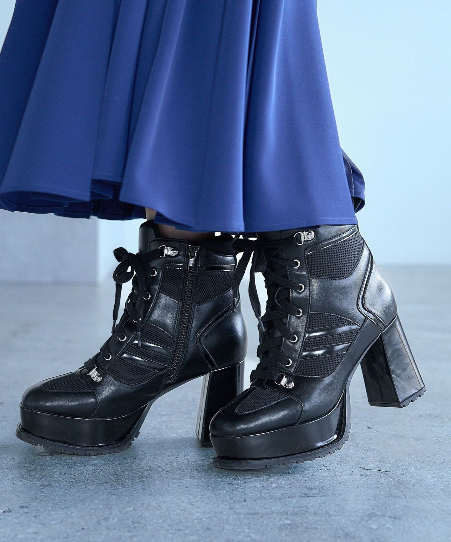 HARE ハイショクラインロングブーツ HARE（ハレ）の「ハイショクラインロングブーツ(HARE)（ブーツ）」 - WEAR