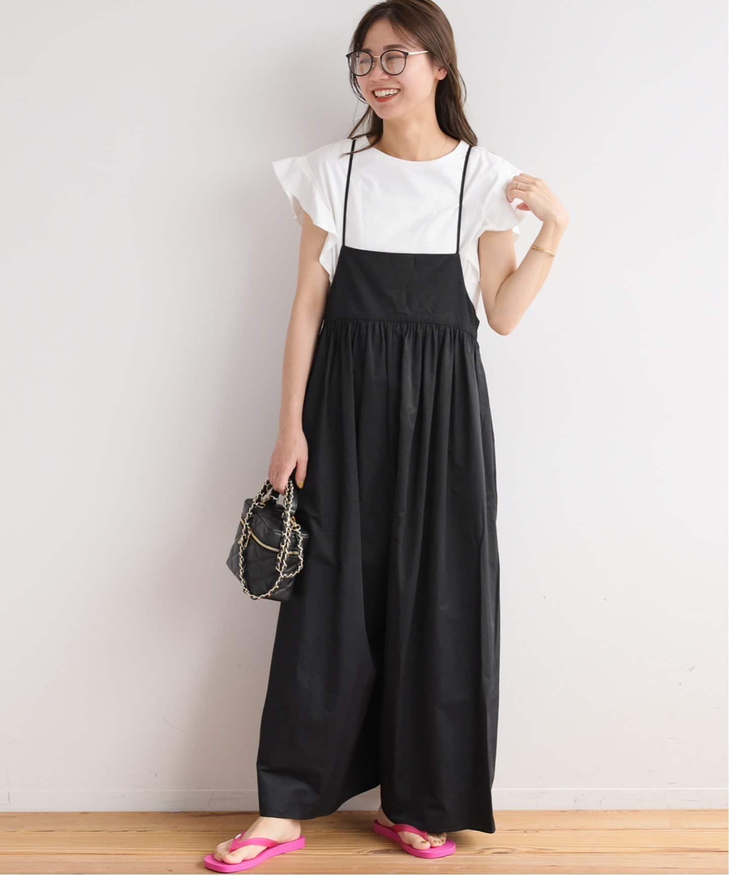 JOURNAL STANDARD relume 《追加3》フリルTセットサロペット 