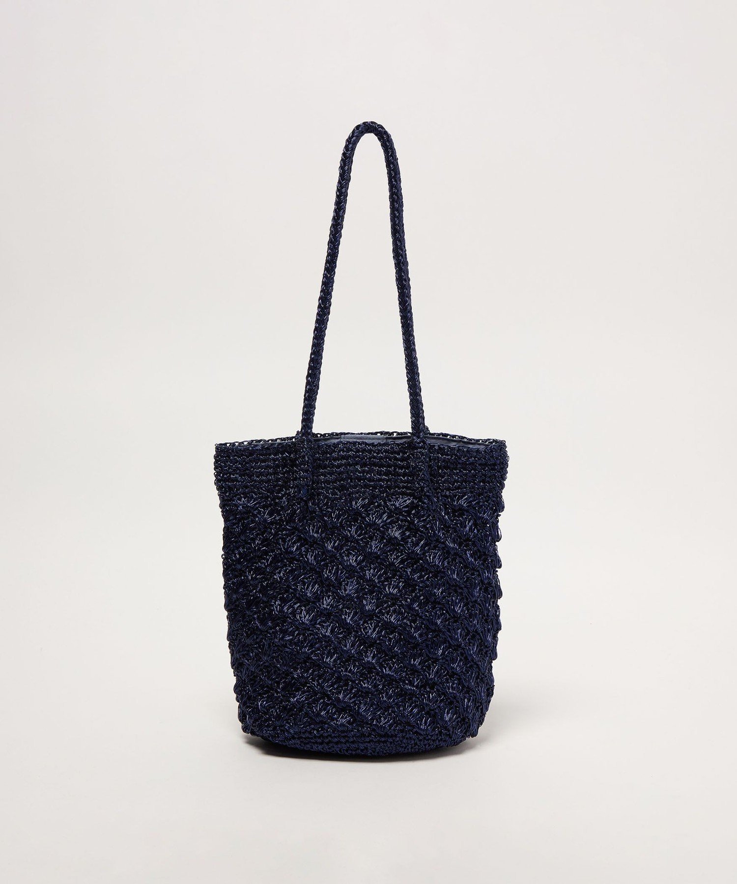UNITED ARROWS green label relaxing メタリックヤーンレーシー トート 