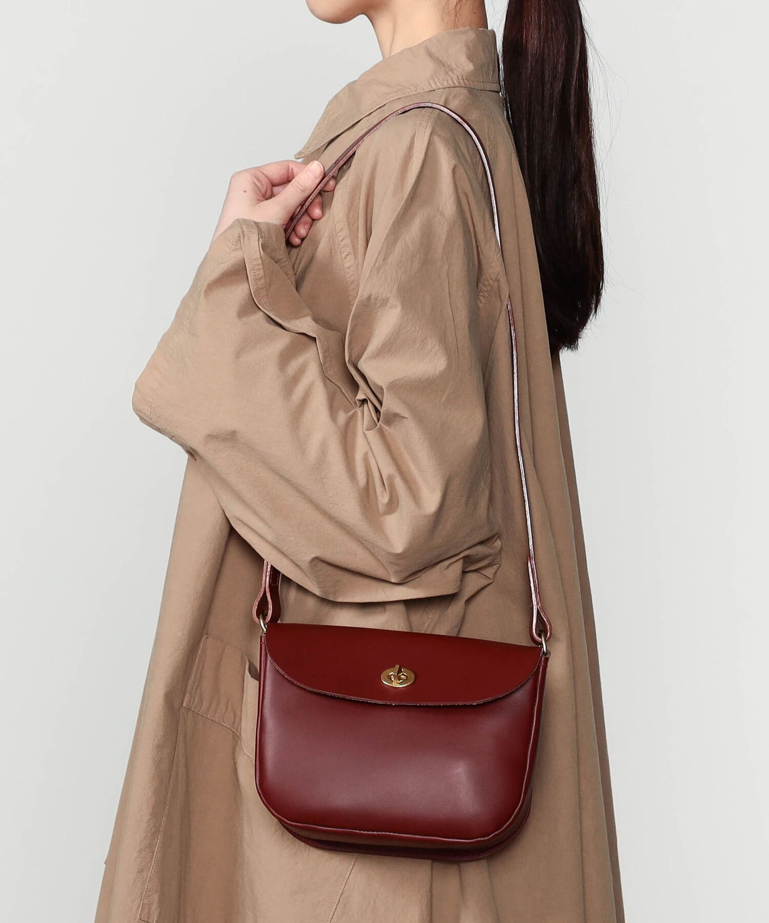 ch!iii bag / チーバッグ | レザー ワンショルダーバッグ | イエロー 