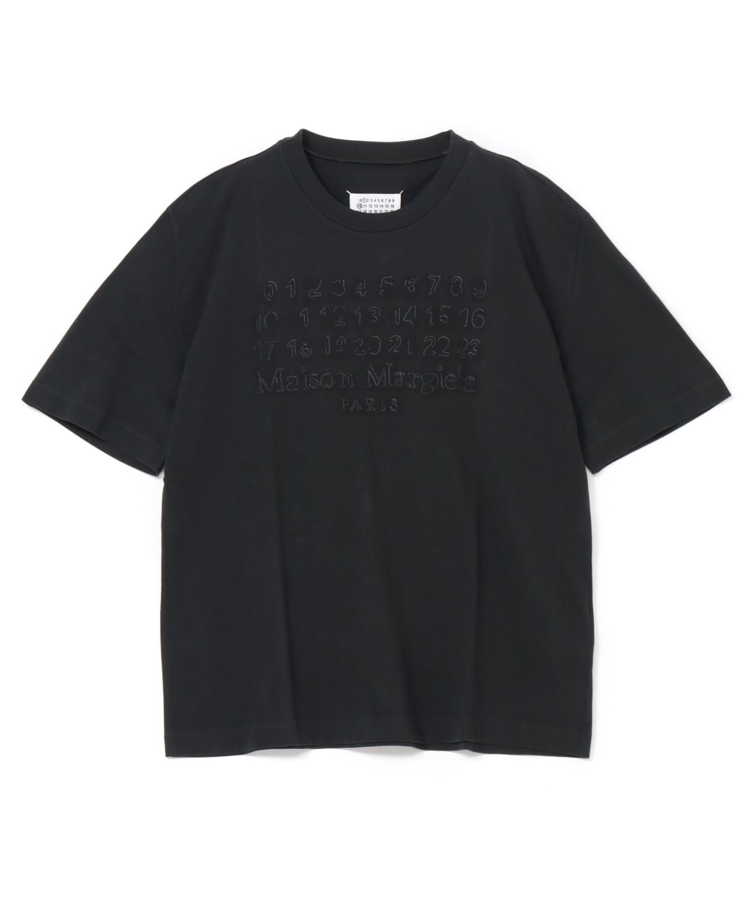 定価8万　マルジェラ　ポンディング　Tシャツ　44 Margiela シャツ　黒 SH2G0024-M20108_BK_1-Photoroom