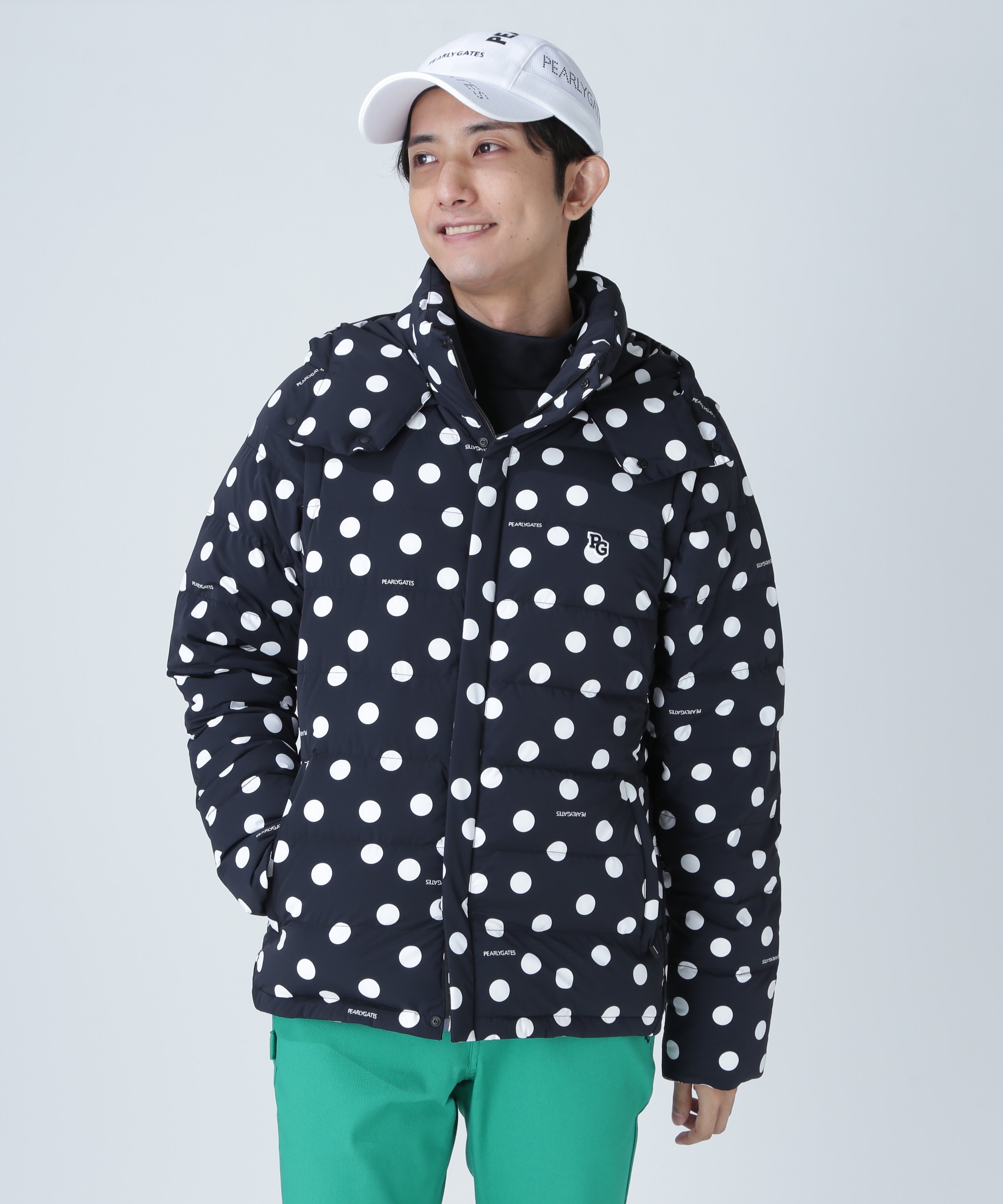 楽天市場】PEARLY GATES ナイロンメカニカルストレッチドビー プレイ