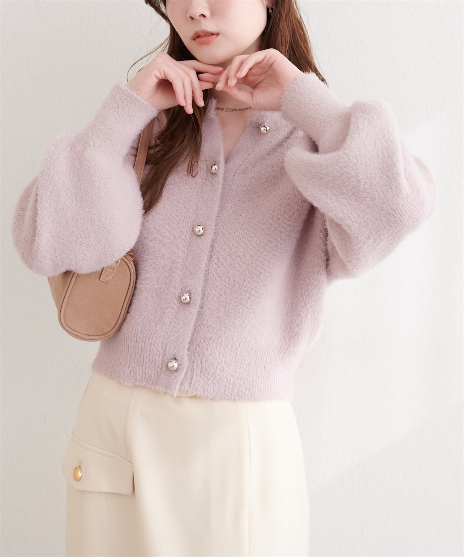 SALE／40%OFF】UNITED ARROWS W フォックスファー ポケット ノーカラー