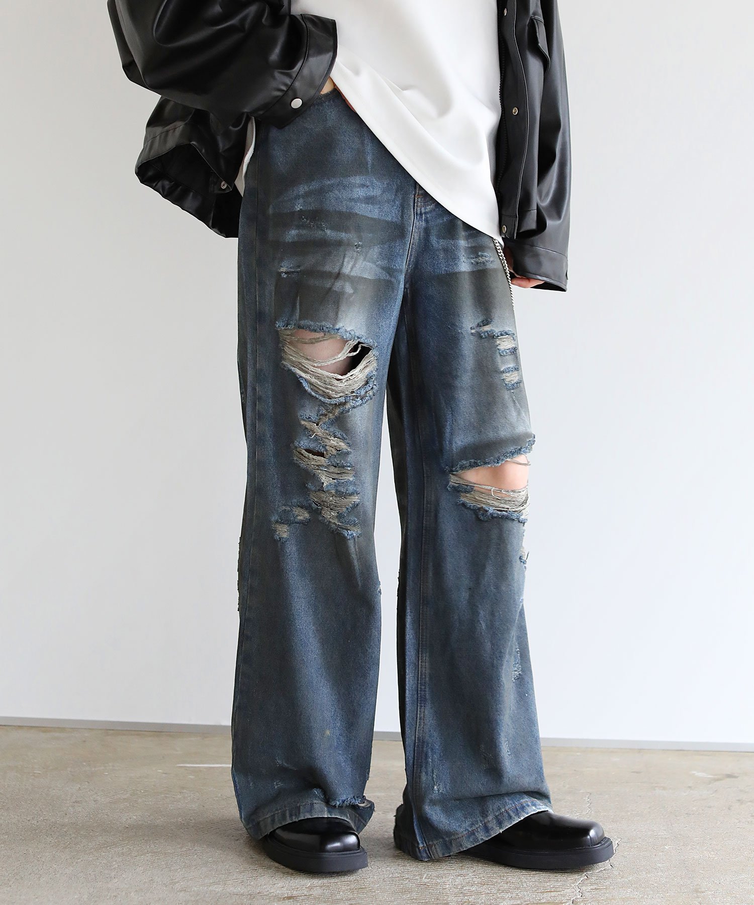 D&G ヒョウ柄ジーンズ 26/40 D&G ヒョウ柄ジーンズ 26/40 レディース