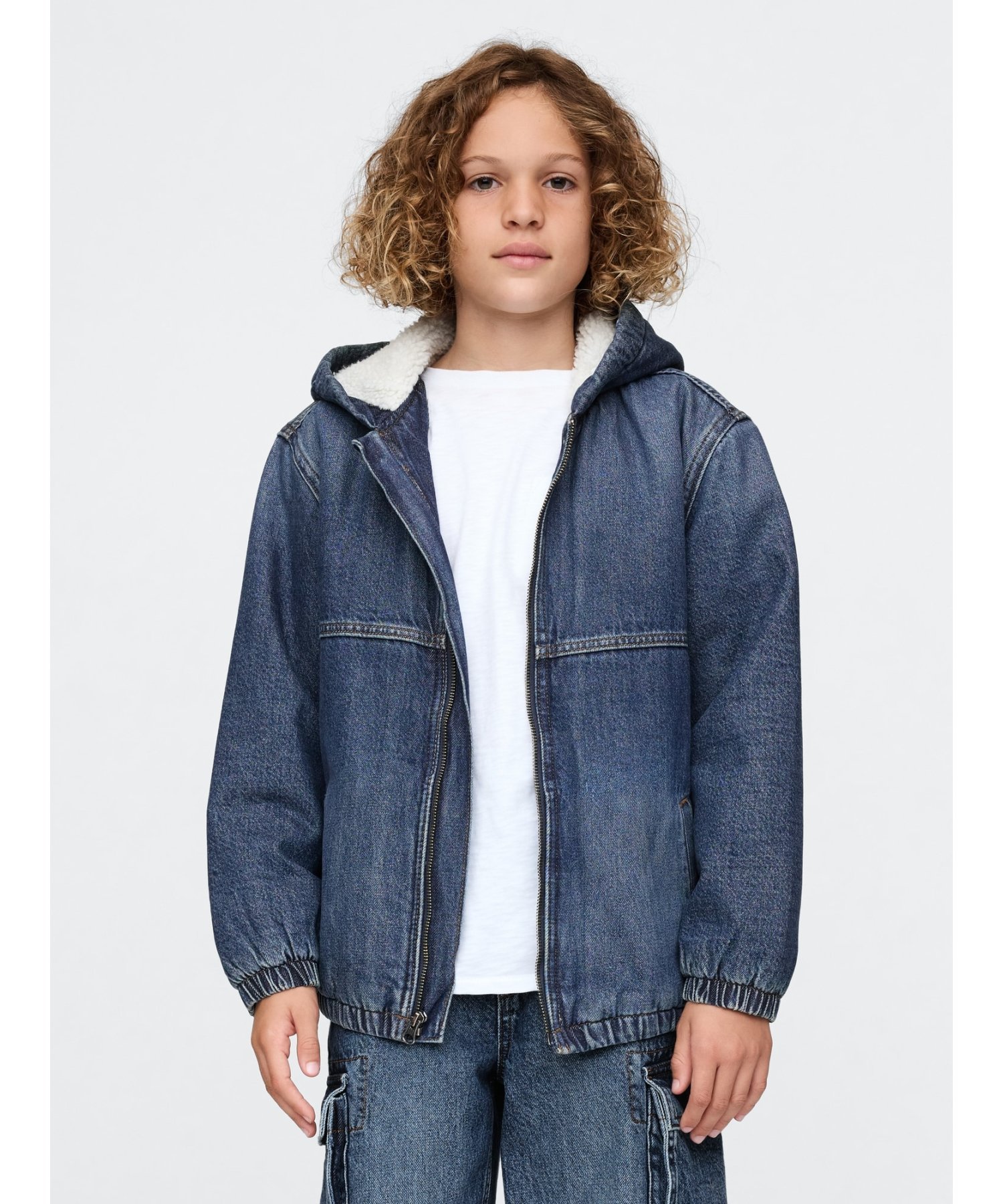 楽天市場】【SALE／54%OFF】(K)フード付き あったかデニムジャケット