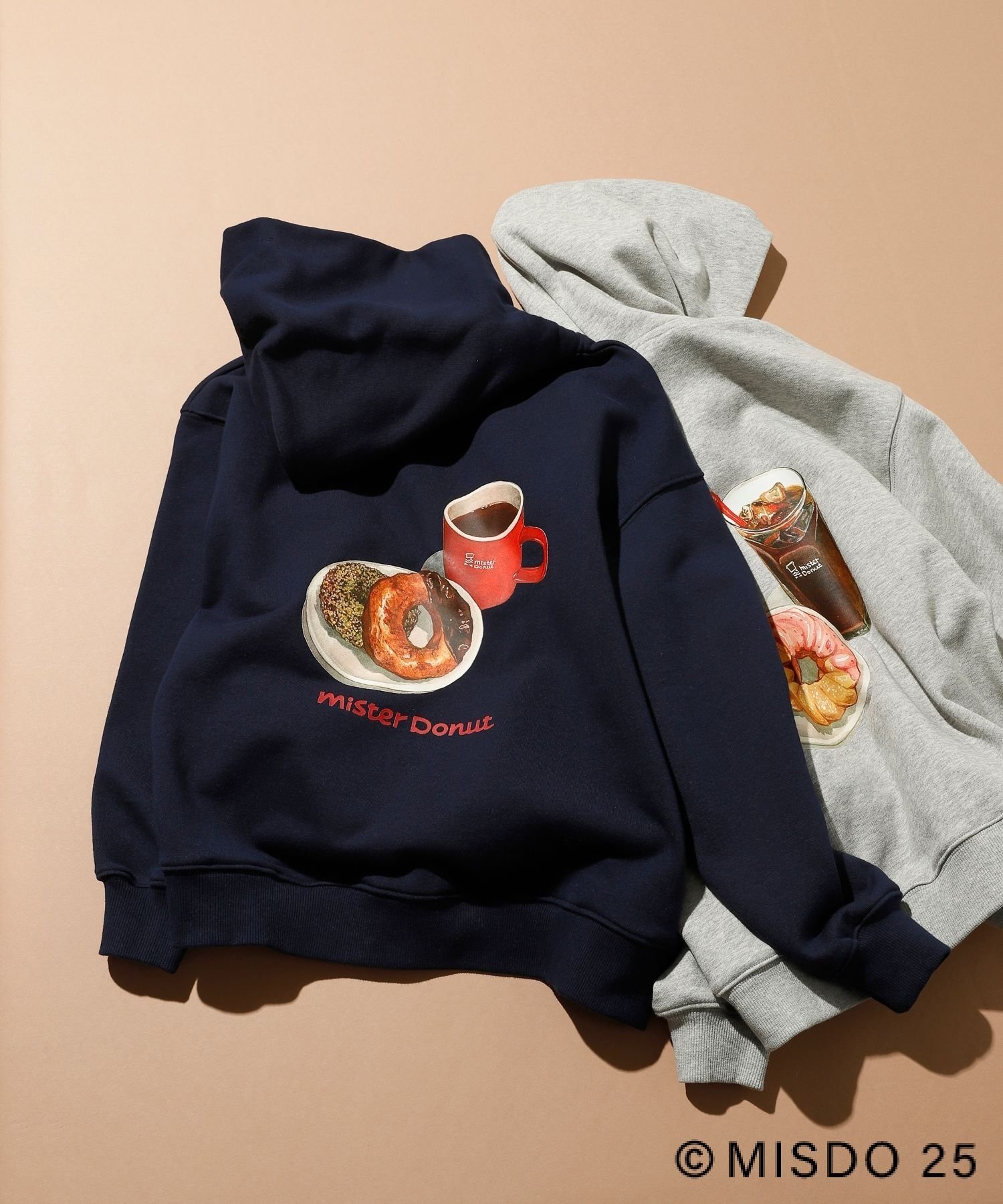 Mister Donut ×LEPSIM イラストパーカー Mister Donut×LEPSIM】【KIDS】イラストパーカー | [公式