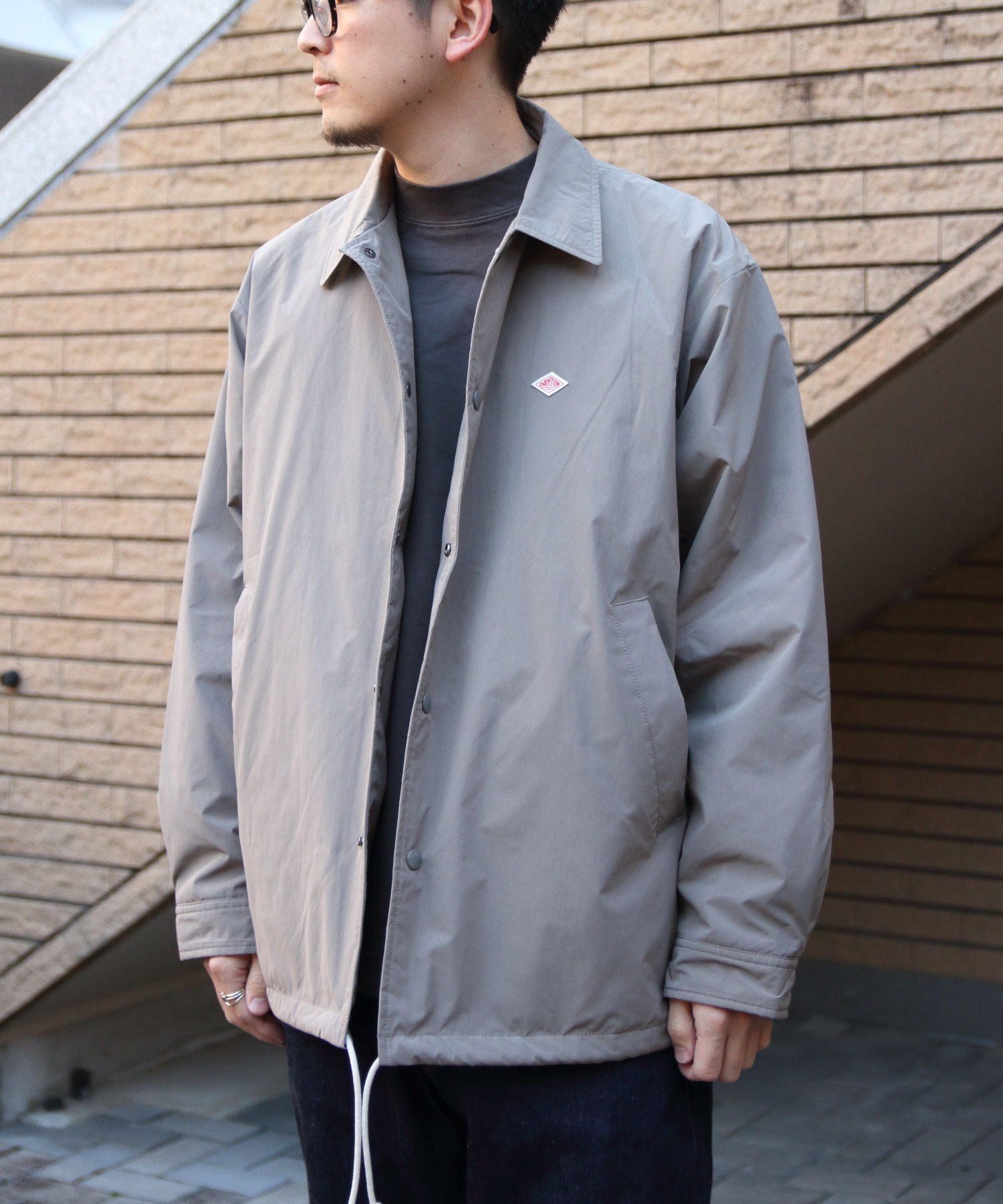 楽天市場】[送料無料]DANTON : COACH JACKET : DT-A0525PNT[STD