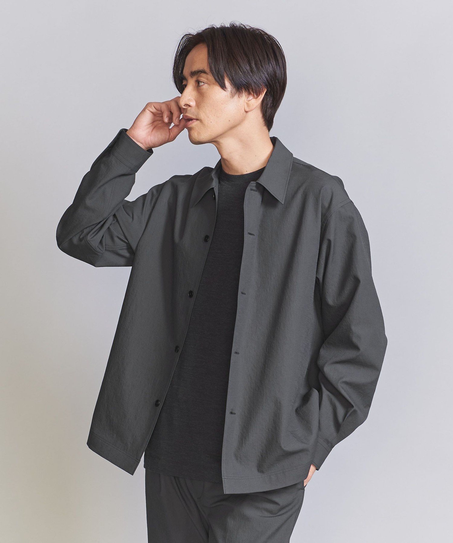 BEAUTY&YOUTH UNITED ARROWS KOMATSU 半袖シャツ BEAUTY&YOUTH UNITED ARROWS（ビューティーアンドユースユナイテッド