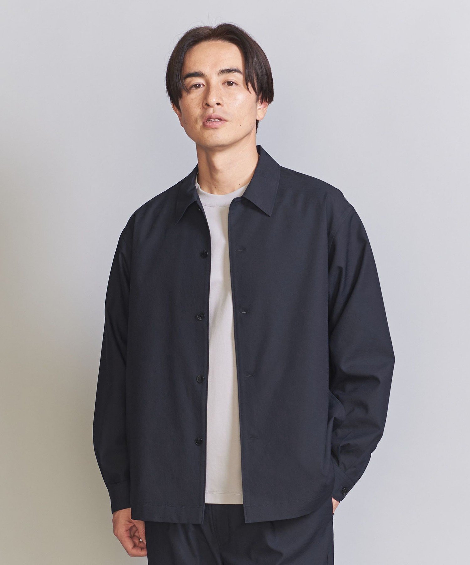 BEAUTY&YOUTH UNITED ARROWS KOMATSU PACK オーバー フォルム シャツ