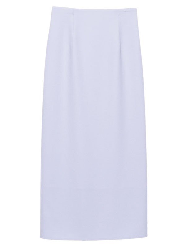 SALE／30%OFF】anuans 【23ver.】バックサテンタイトスカート ア