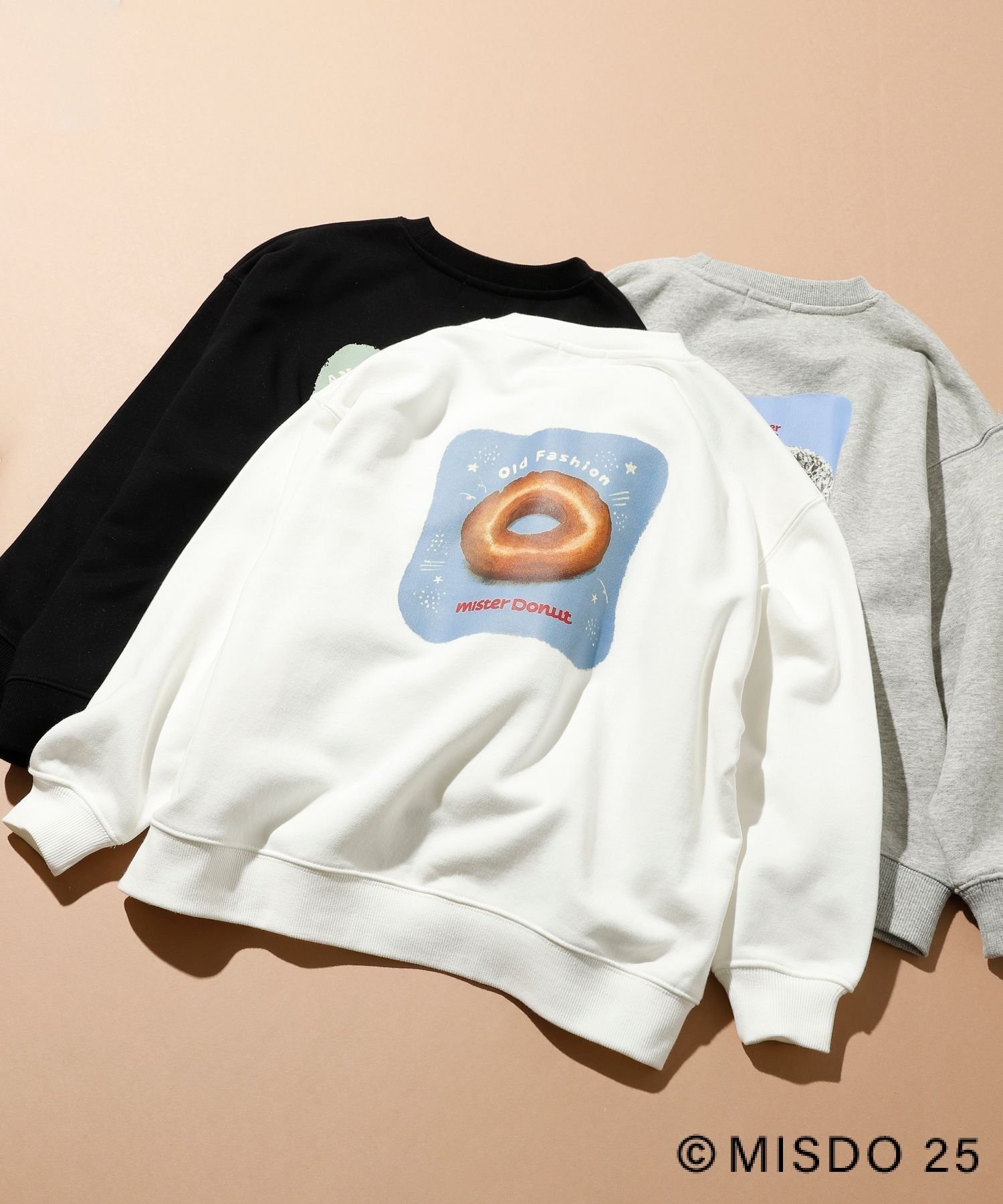 楽天市場】【Mister Donut×LEPSIM】イラストパーカー LEPSIM