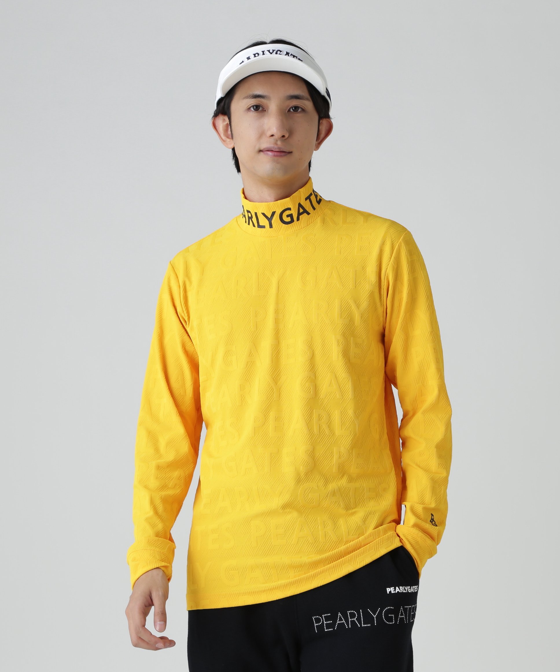 楽天市場】PEARLY GATES プレミアムウォーム長袖ハーフジップ