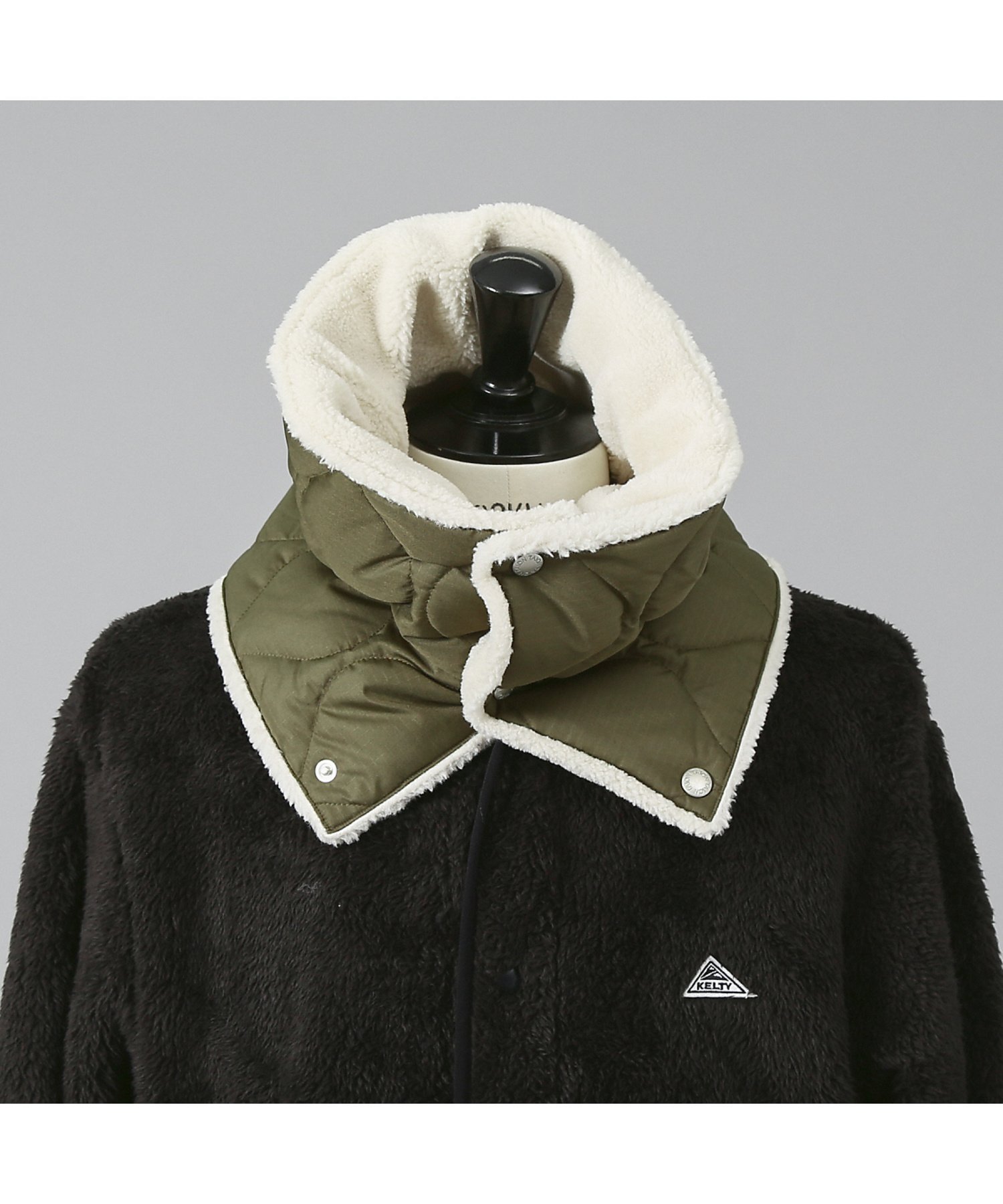 【試着のみ】TAIONEXTRA ネックウォーマー&ファー TAION EXTRA UTILITY PERFORMANCE WEAR NECKWARMER HOOD SET