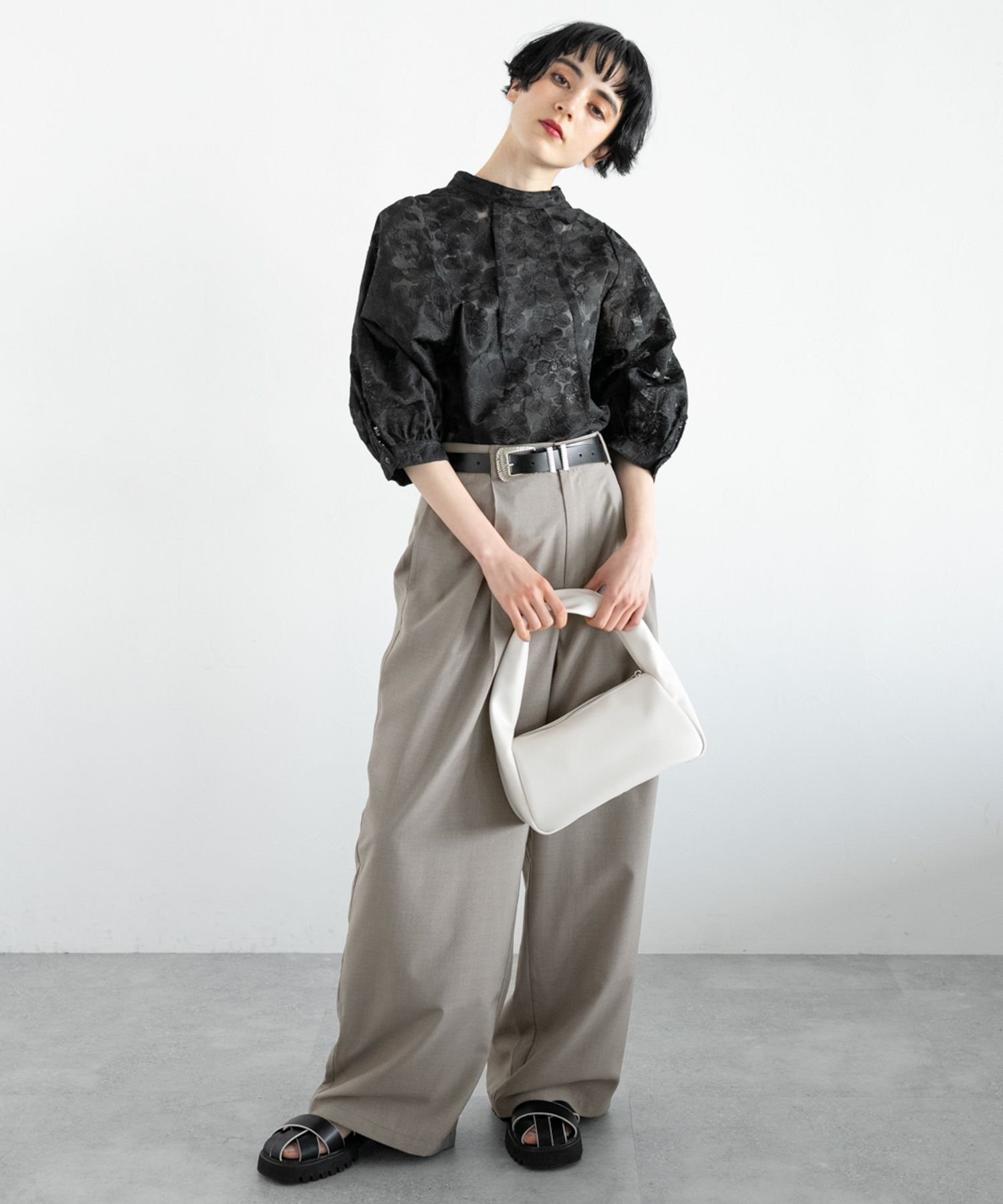 SALE／10%OFF】PAGEBOY (W)フラワーオーガンジー2WAY ページ