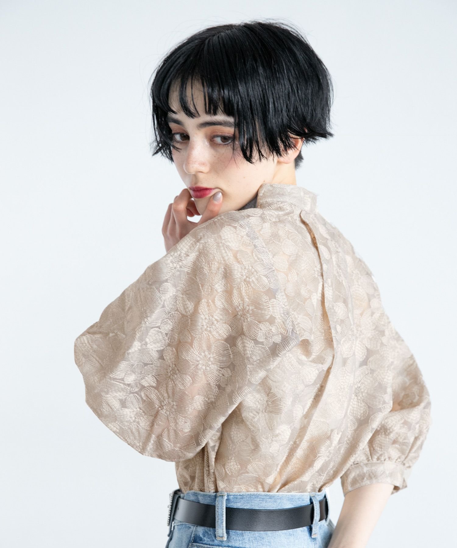 SALE／10%OFF】PAGEBOY (W)フラワーオーガンジー2WAY ページ