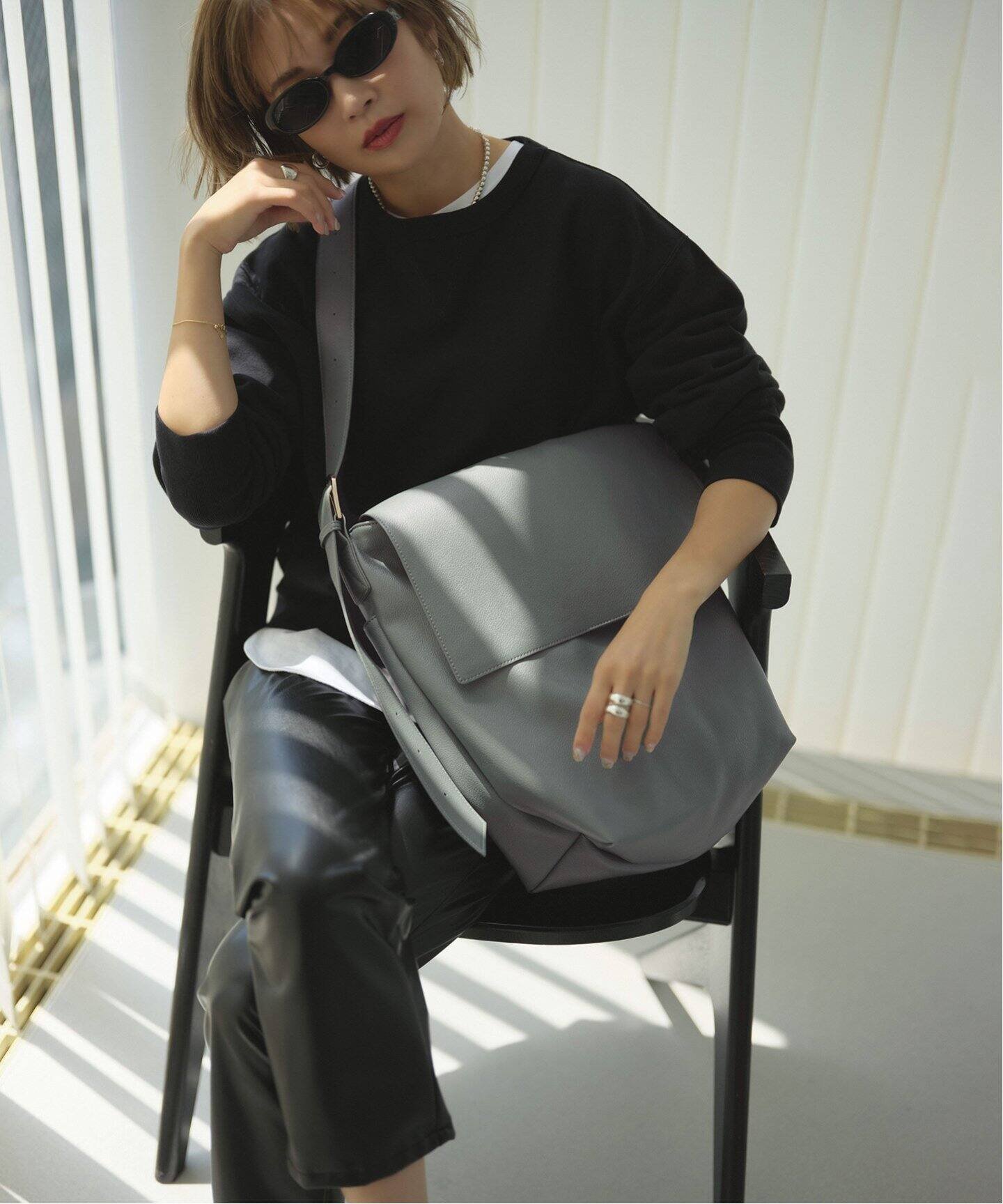 SALE／30%OFF】SLOBE IENA 《追加》s.oyamada*SLOBE フェイクレザーBAG 