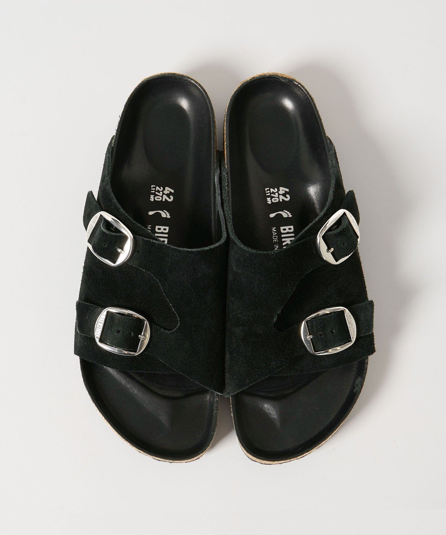 BIRKENSTOCK ブラック サンダル　チューリッヒ　ユナイテッドアローズ 別注】＜BIRKENSTOCK＞ZURICH ブラック/サンダル｜ビューティー